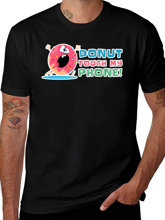 Donut Touch My Phone Graphic Tee