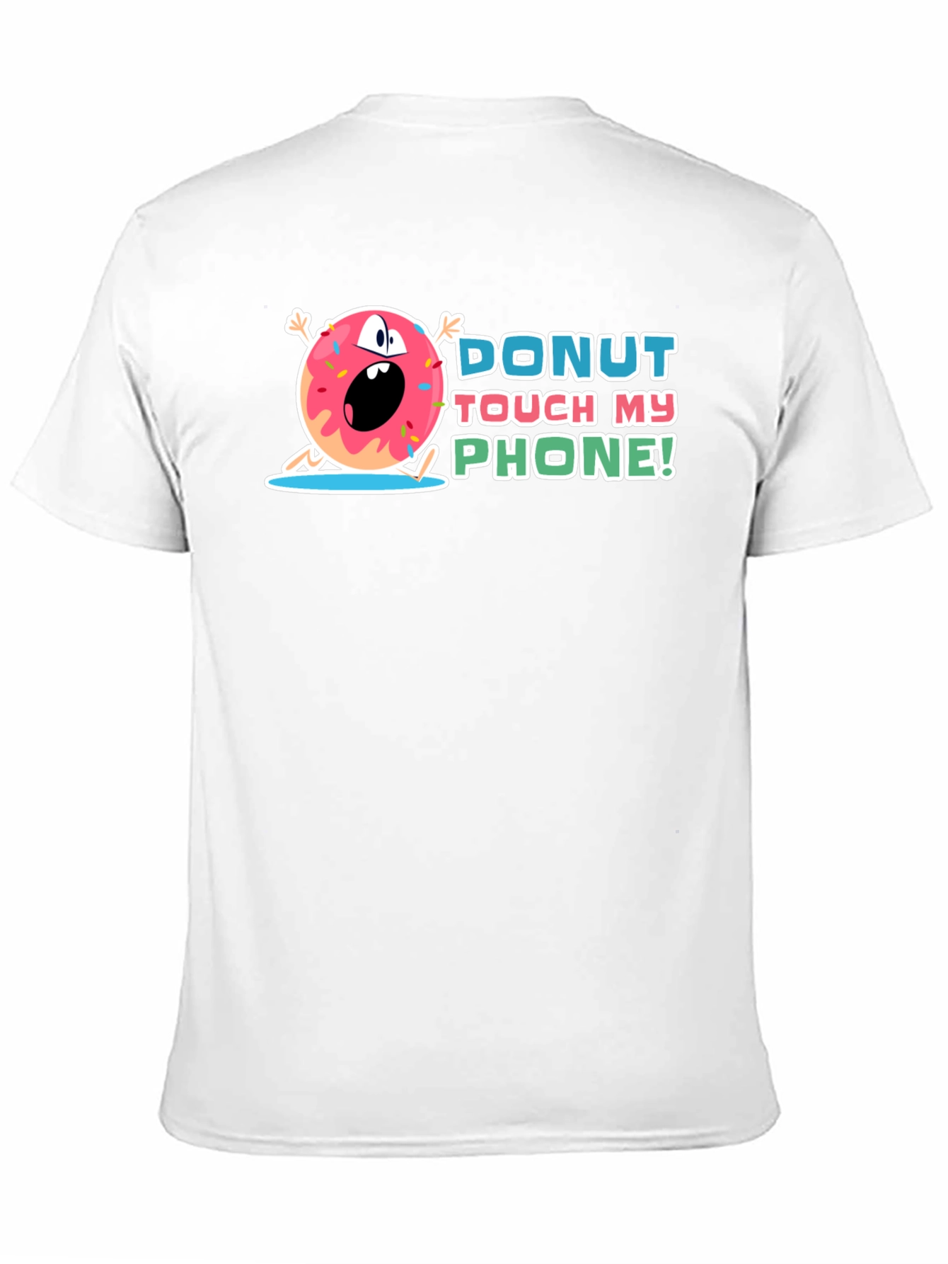 Donut Touch My Phone Graphic Tee
