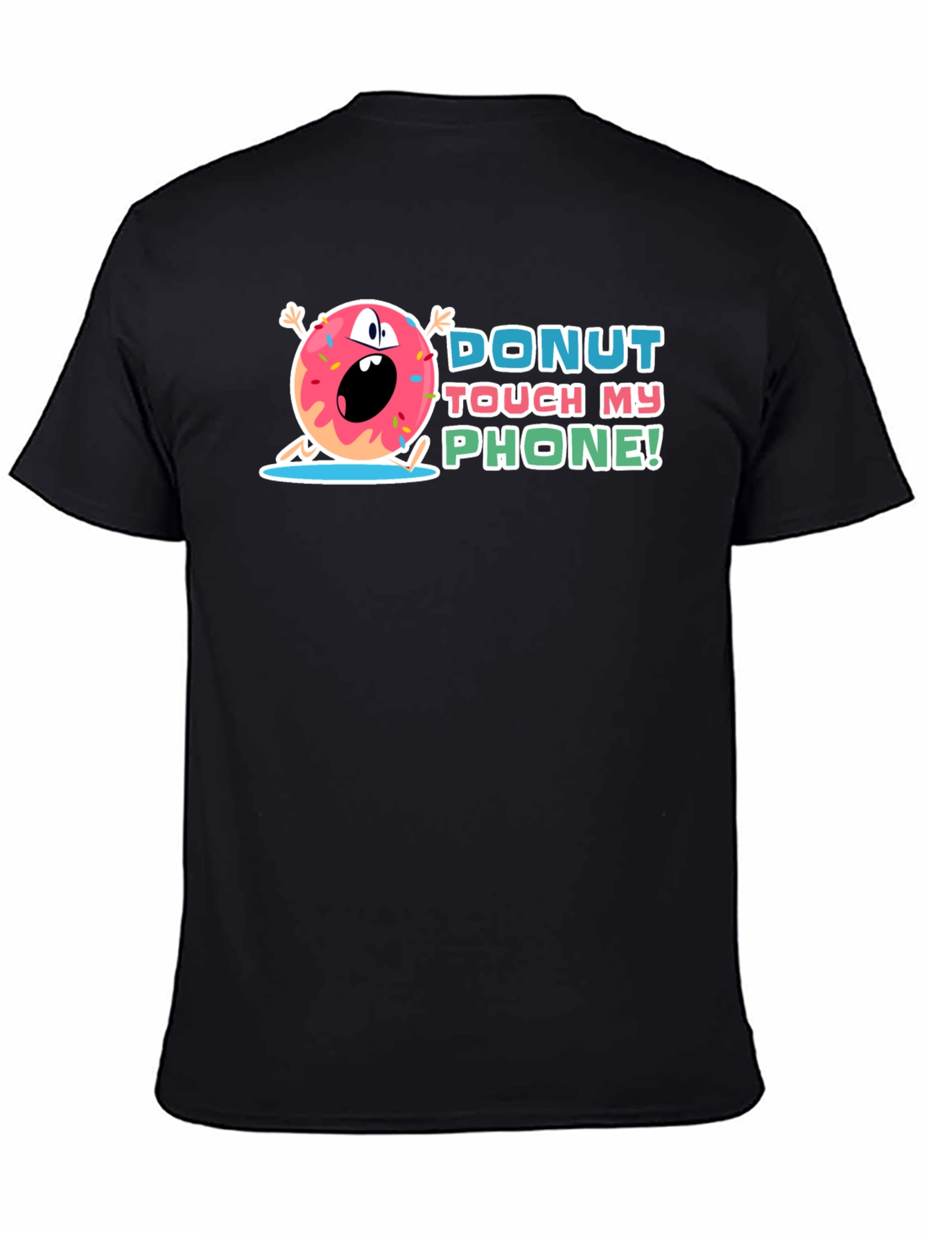 Donut Touch My Phone Graphic Tee