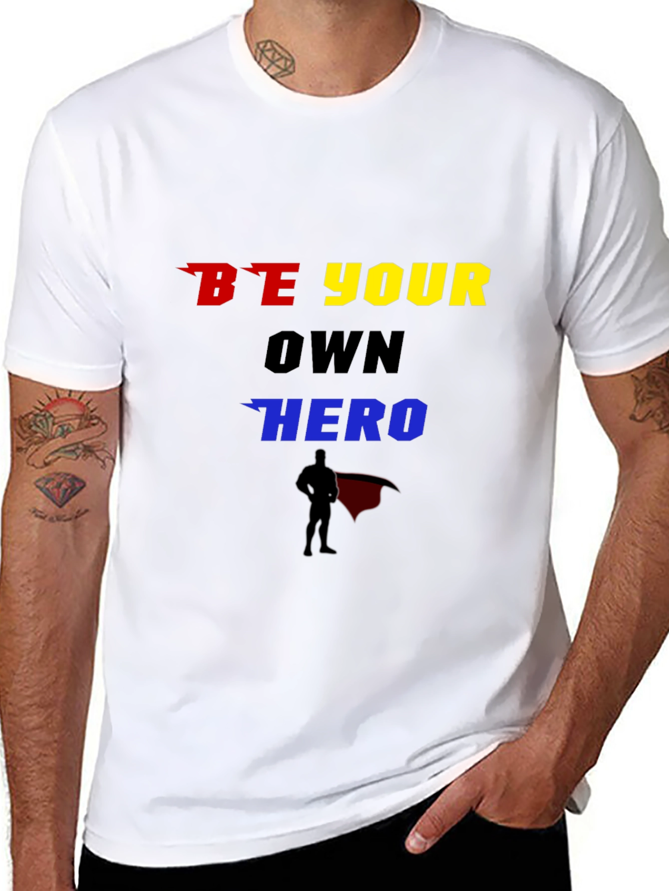 Be Your Own Hero Graphic T-Shirt