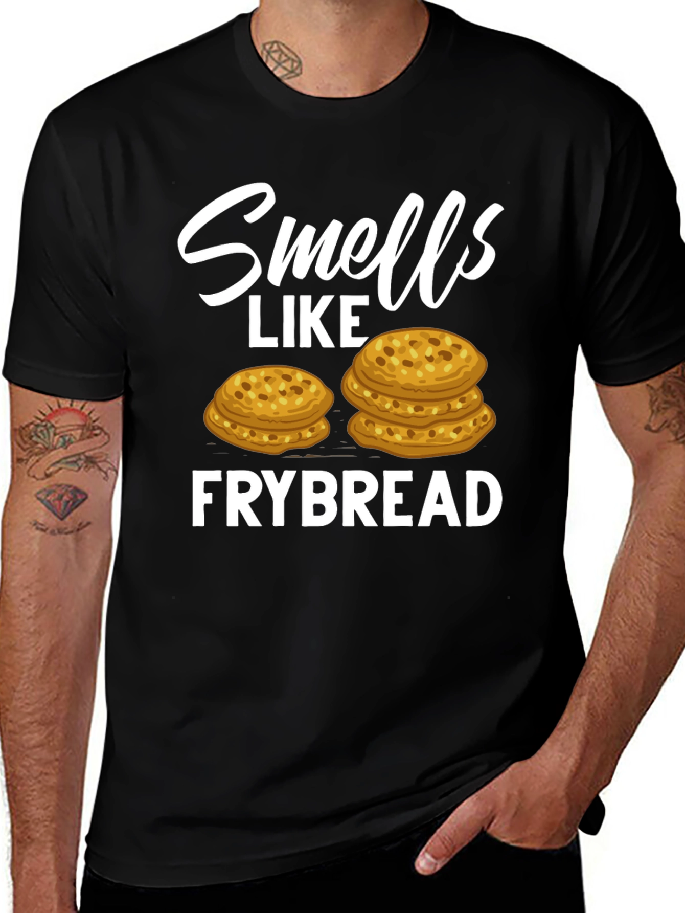 Smells Like Frybread T-Shirt Funny Foodie Tee