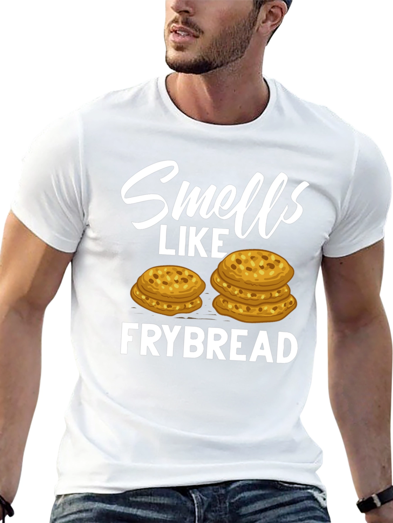 Smells Like Frybread T-Shirt Funny Foodie Tee