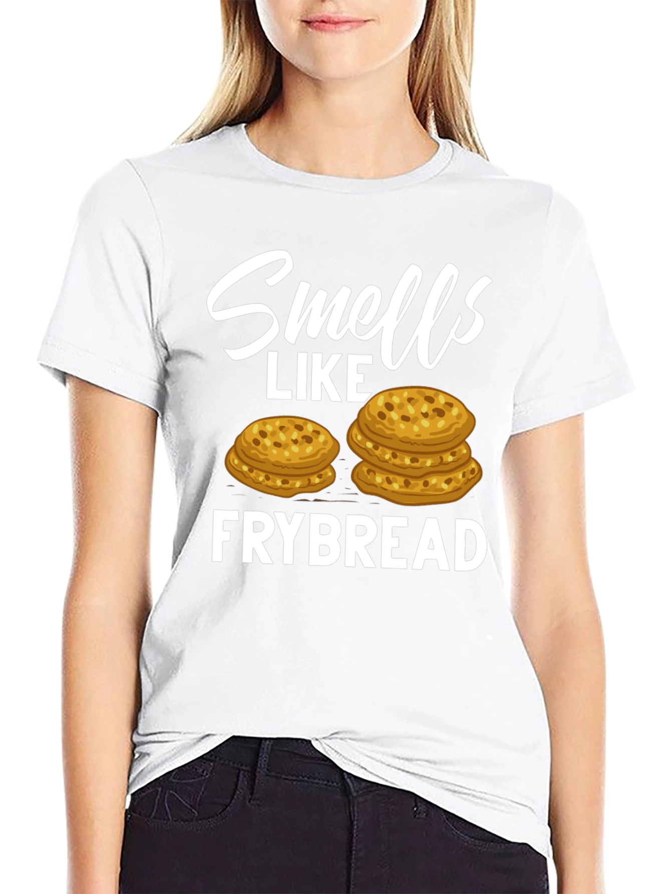 Smells Like Frybread T-Shirt Funny Foodie Tee
