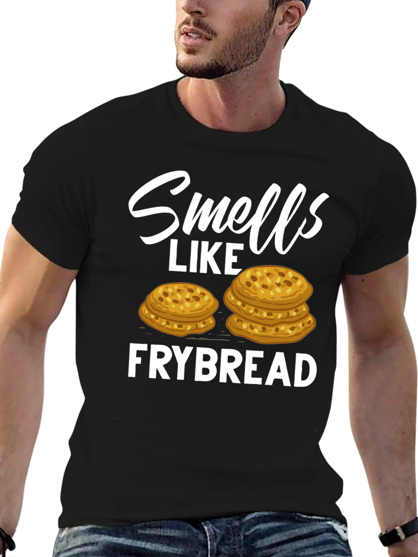 Smells Like Frybread T-Shirt Funny Foodie Tee