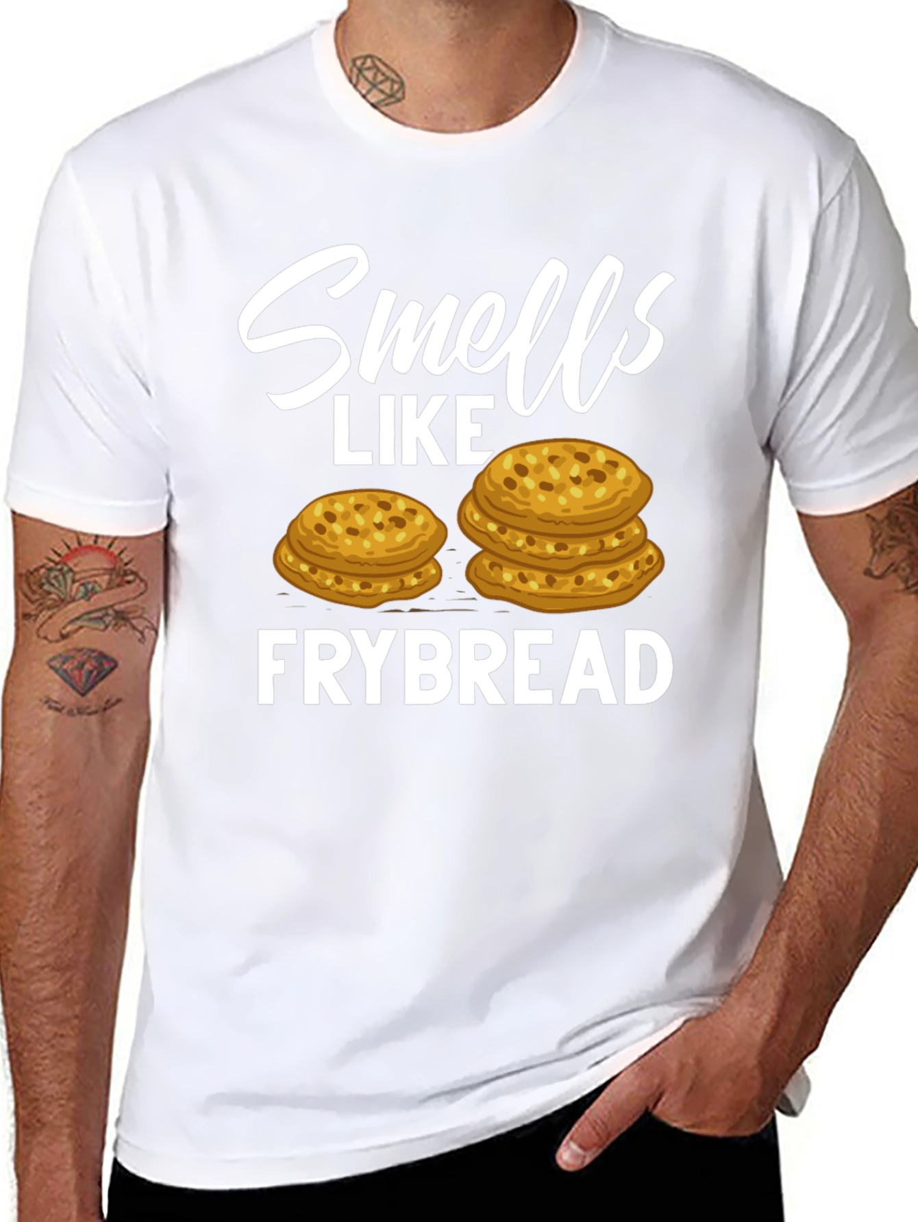 Smells Like Frybread T-Shirt Funny Foodie Tee