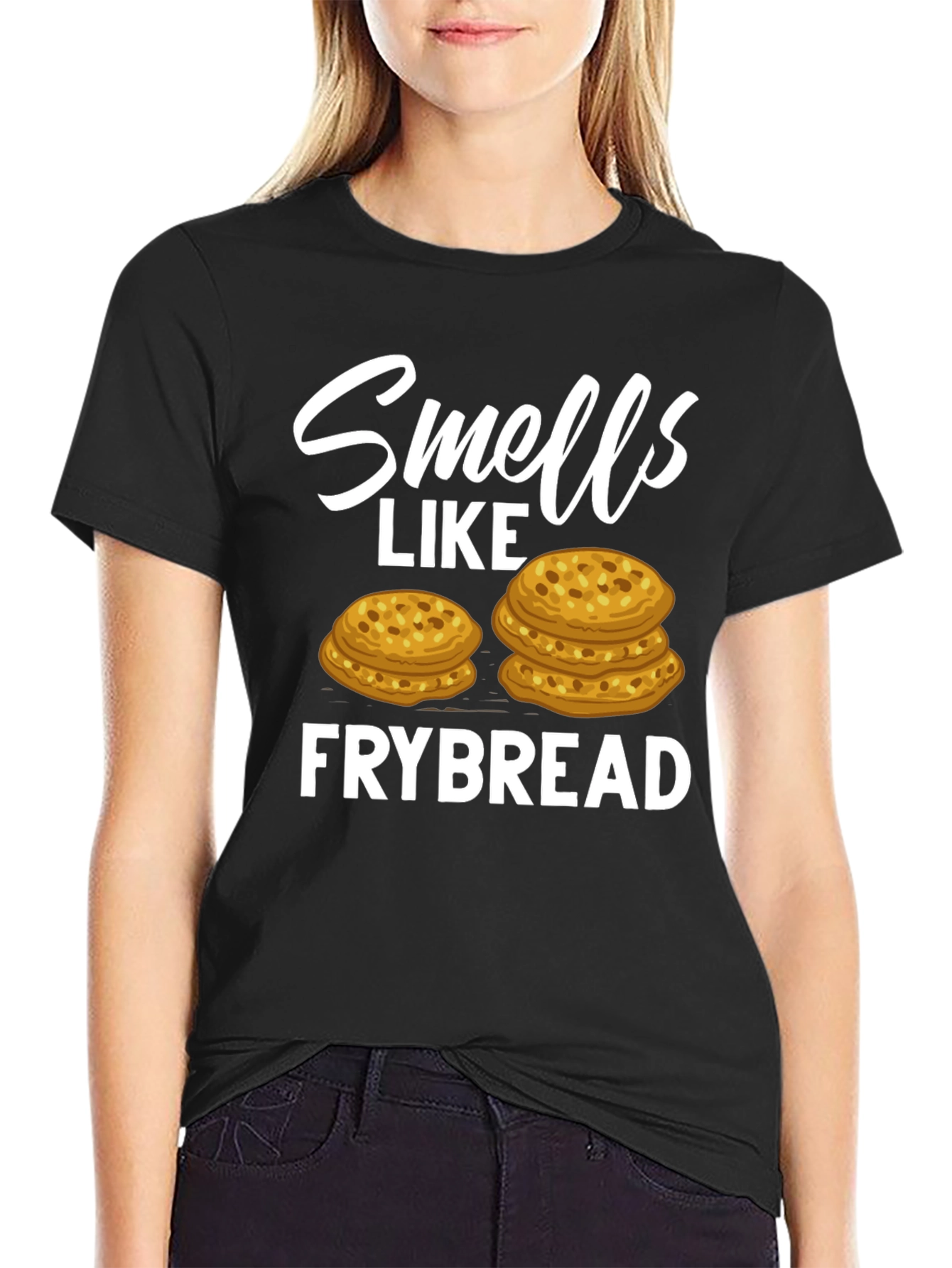 Smells Like Frybread T-Shirt Funny Foodie Tee