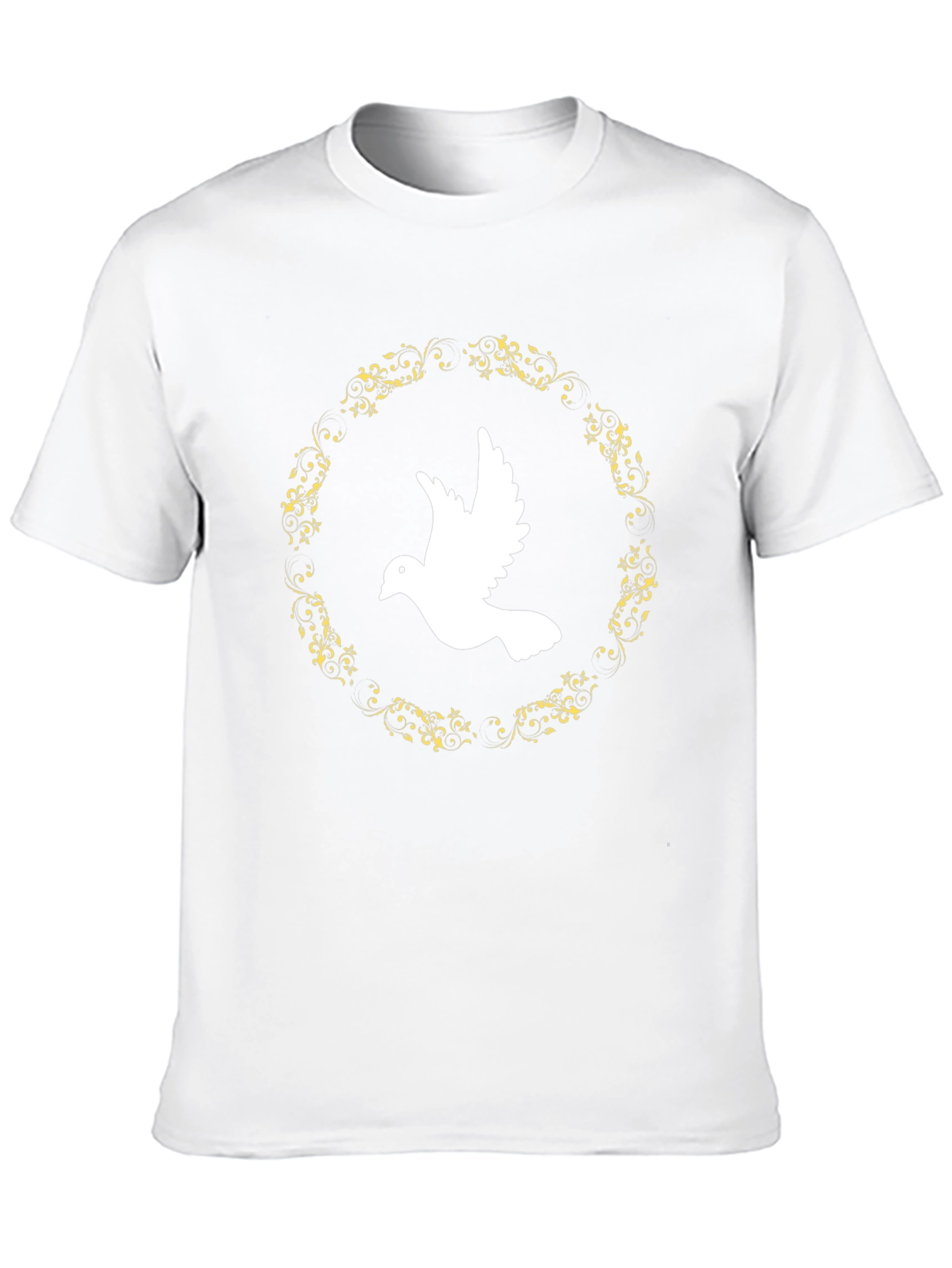 Dove Peace T-Shirt - Black Graphic Tee