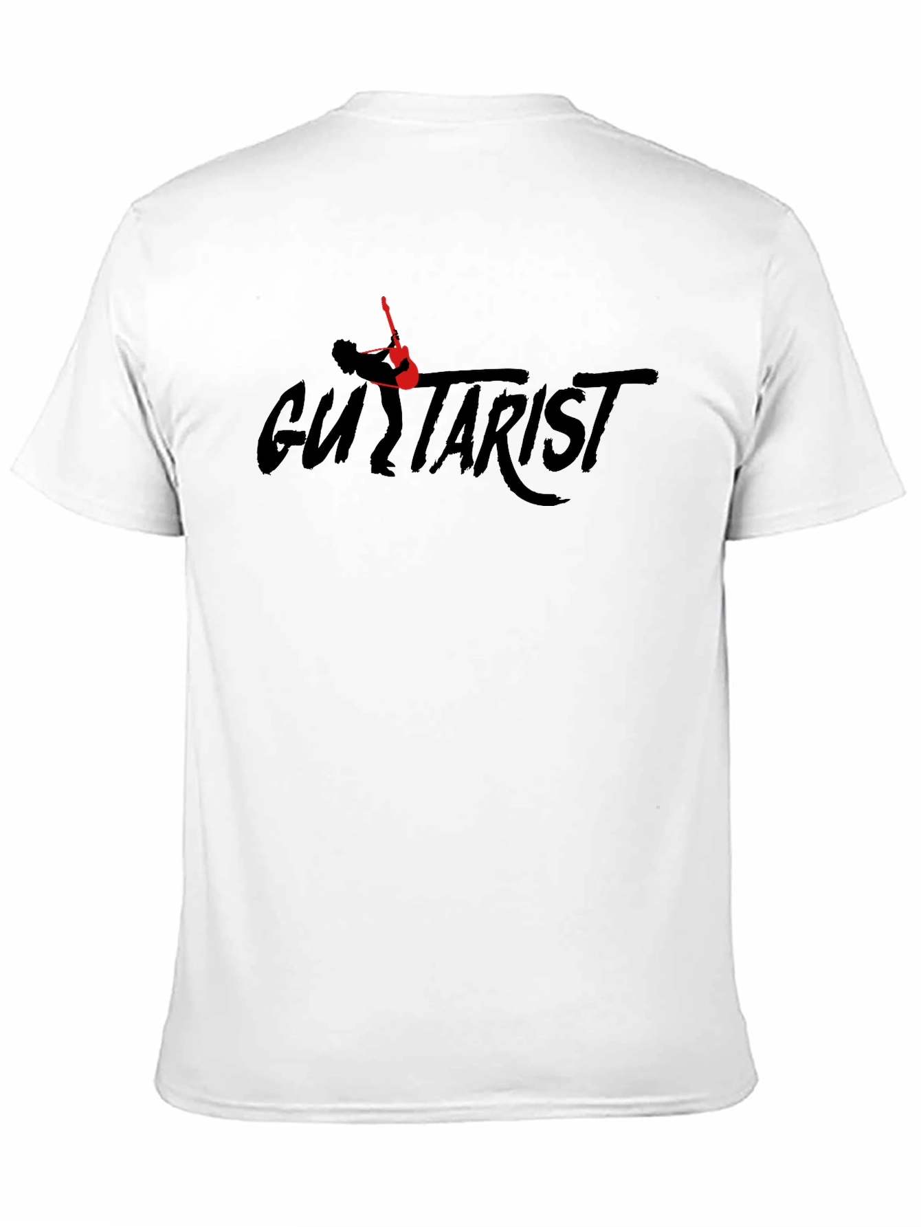 Guitarist Black Graphic T-Shirt