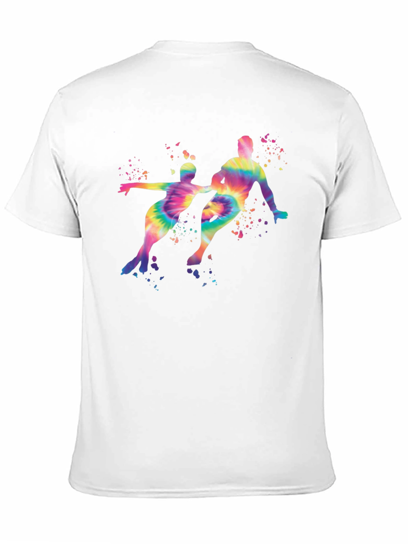 Tie-Dye Figure Skating T-Shirt