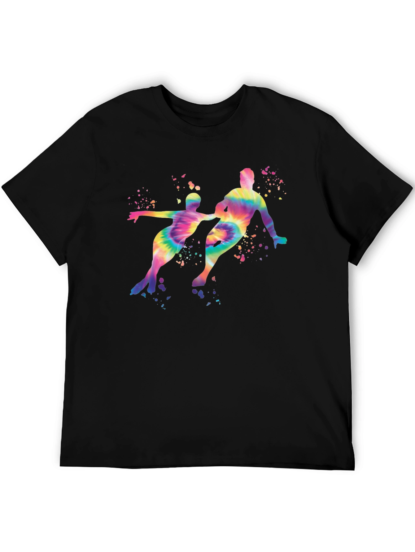 Tie-Dye Figure Skating T-Shirt
