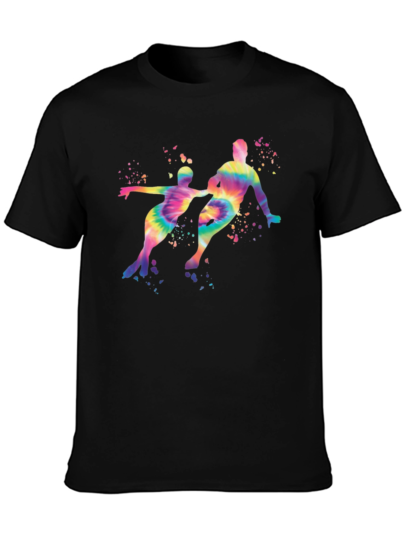 Tie-Dye Figure Skating T-Shirt
