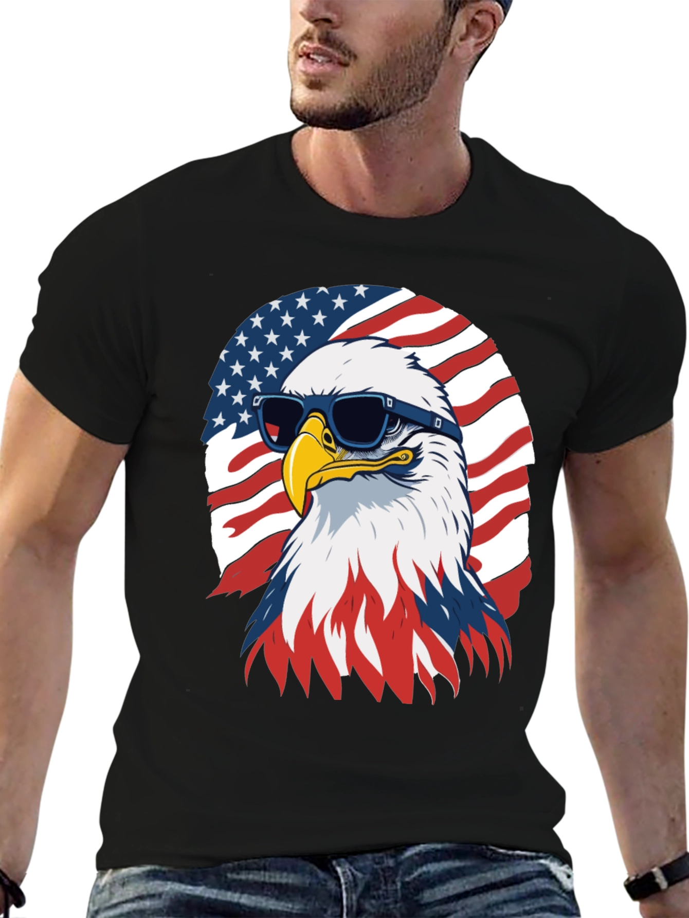 USA Eagle Patriotic T-Shirt