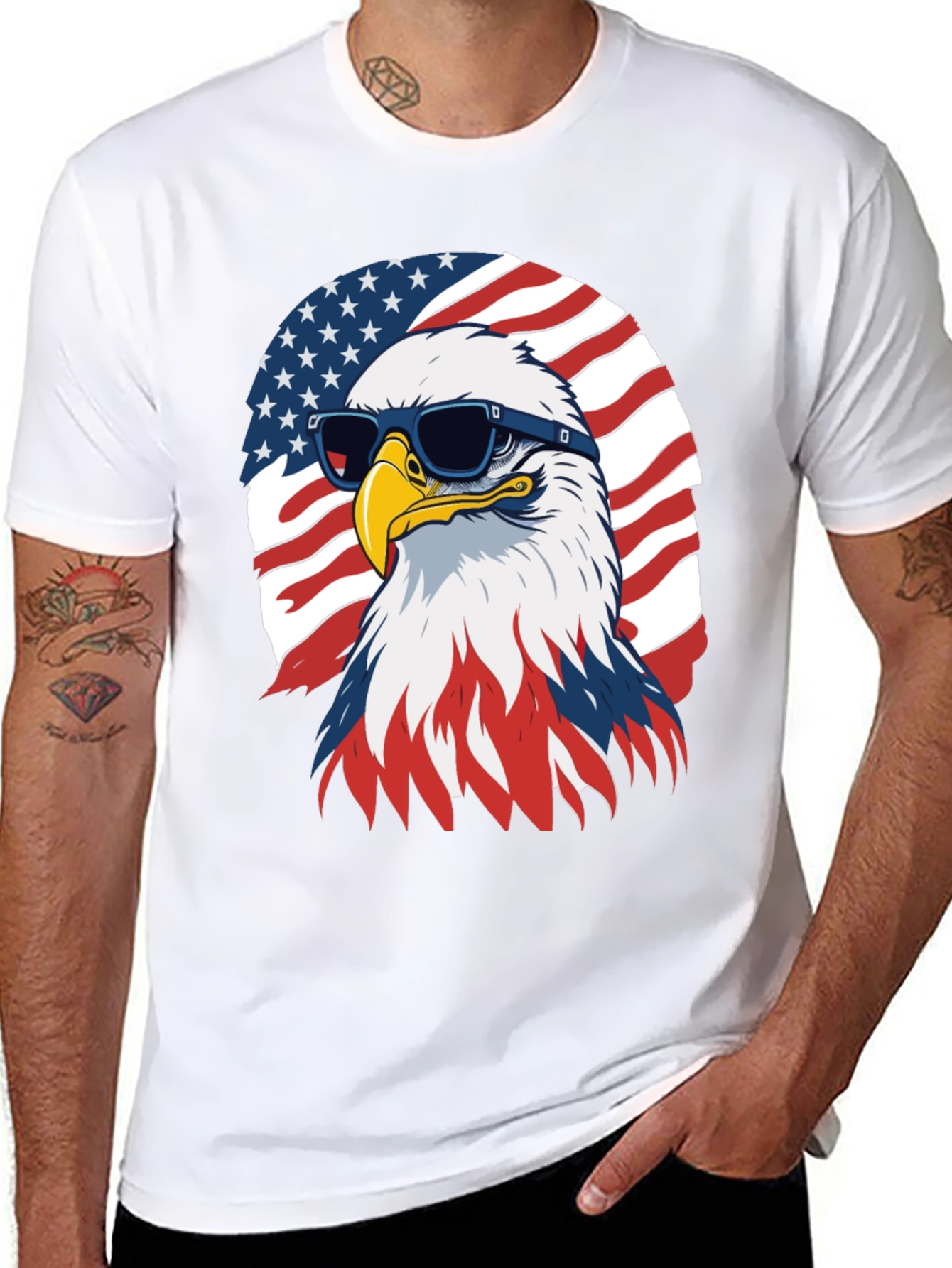 USA Eagle Patriotic T-Shirt