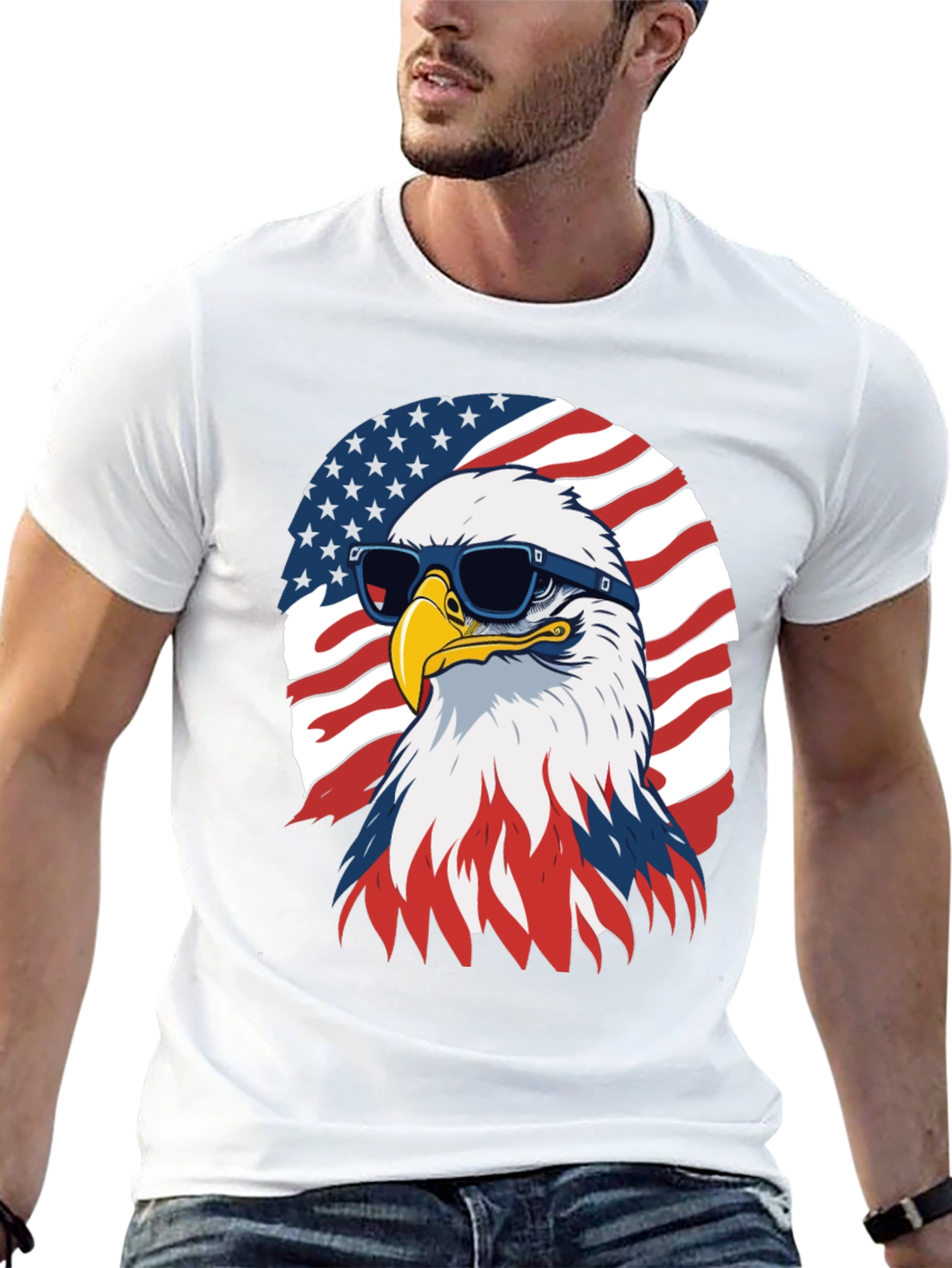 USA Eagle Patriotic T-Shirt