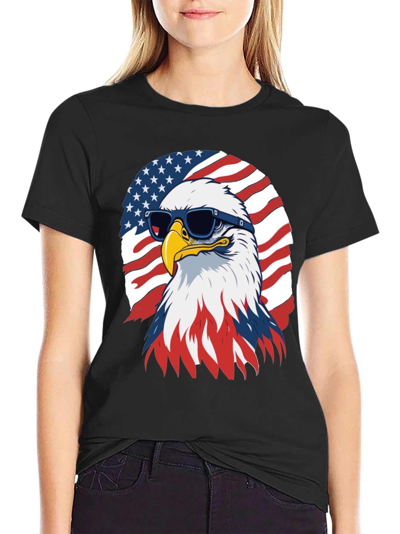 USA Eagle Patriotic T-Shirt