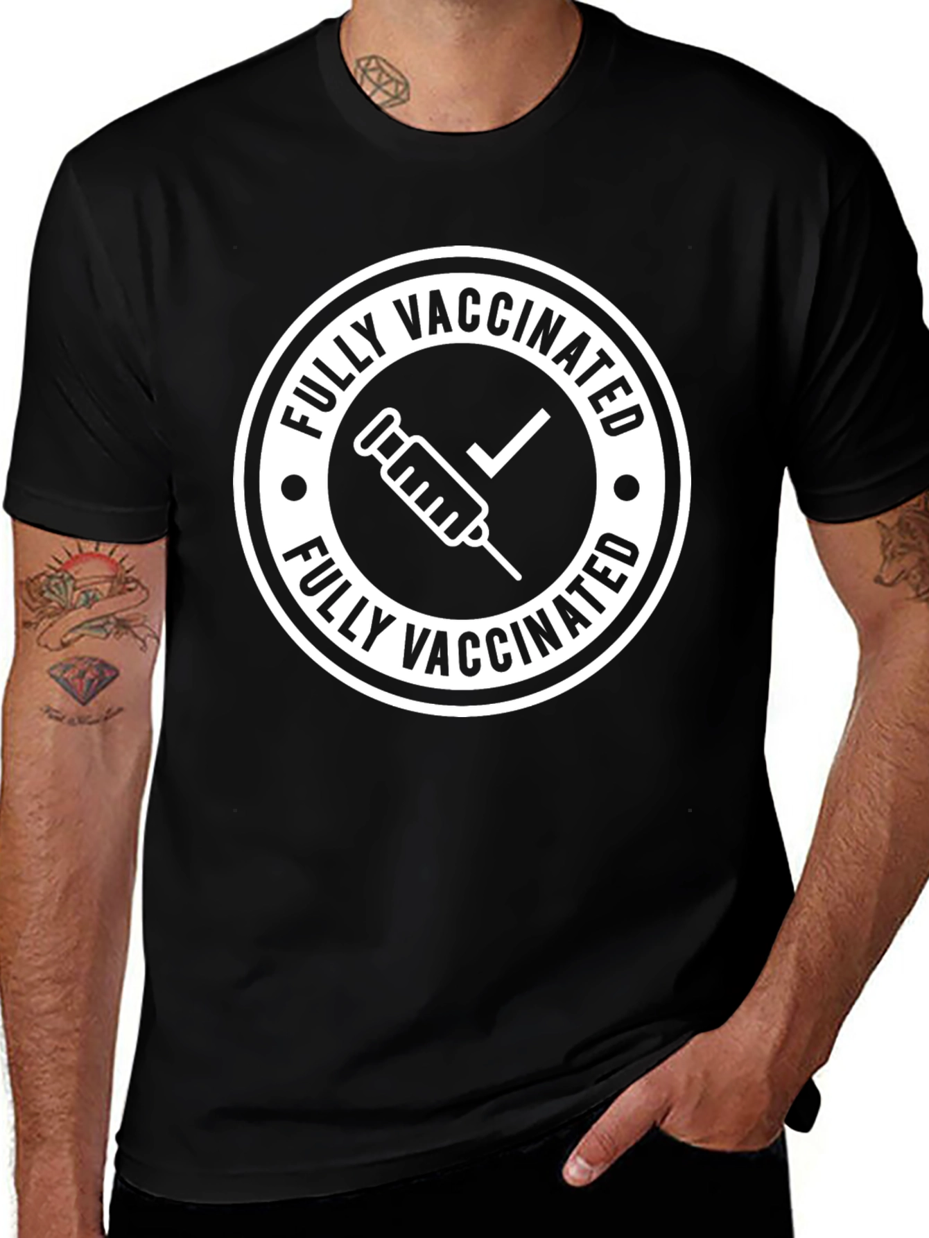 Fully Vaccinated T-Shirt - Pro Vaccine Apparel