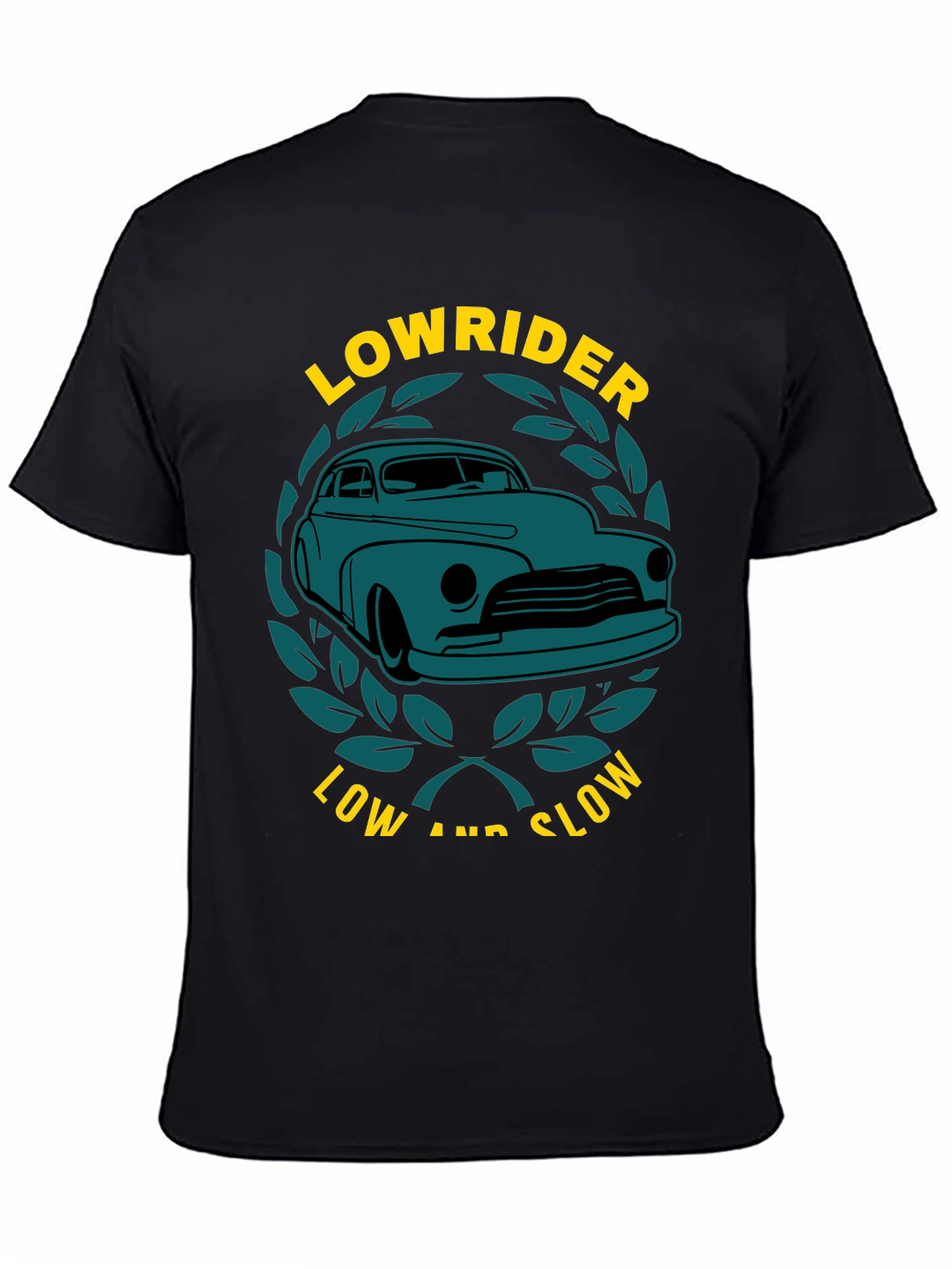 Lowrider Car Graphic T-Shirt Classic Car Tee