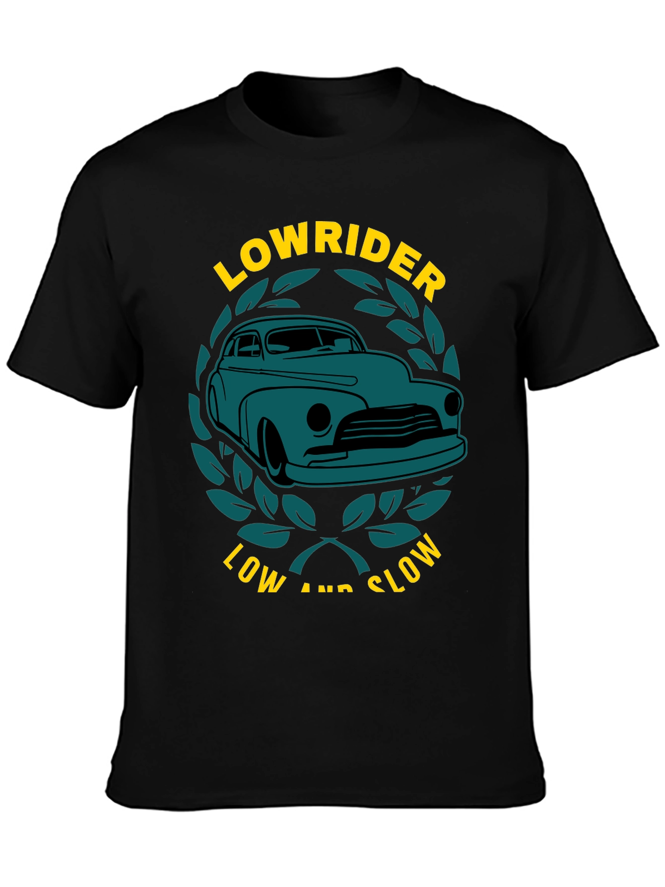 Lowrider Car Graphic T-Shirt Classic Car Tee