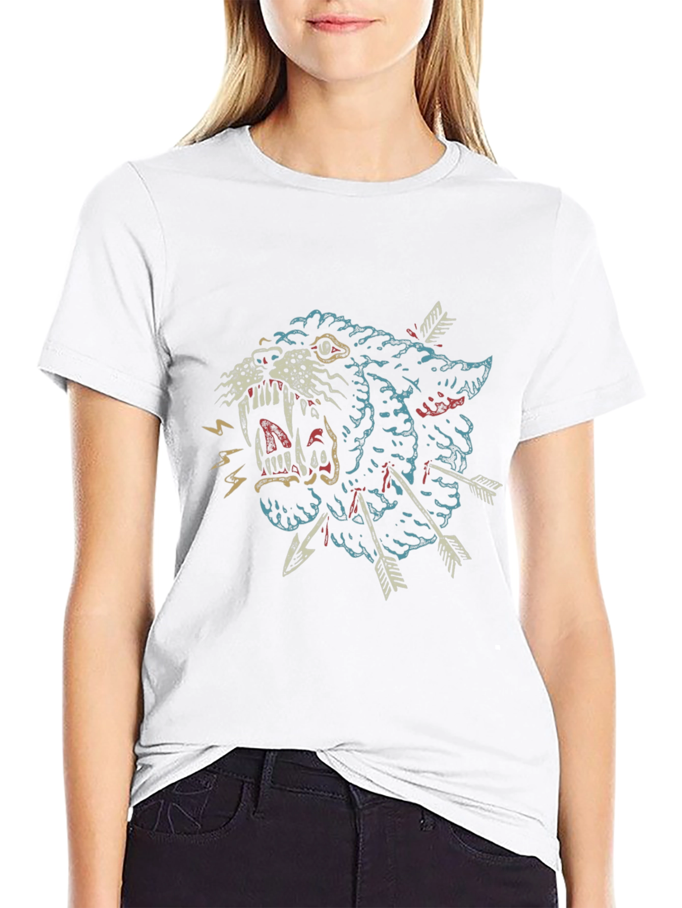Black Panther Graphic Tee - Arrow Design