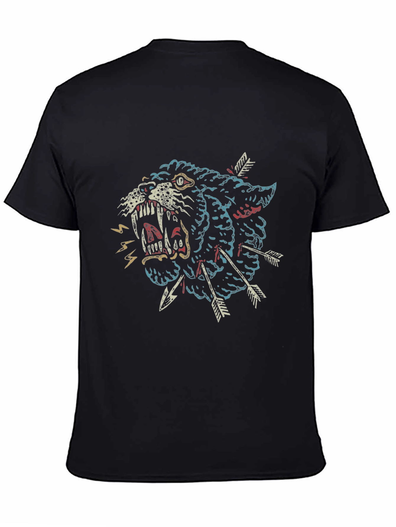 Black Panther Graphic Tee - Arrow Design