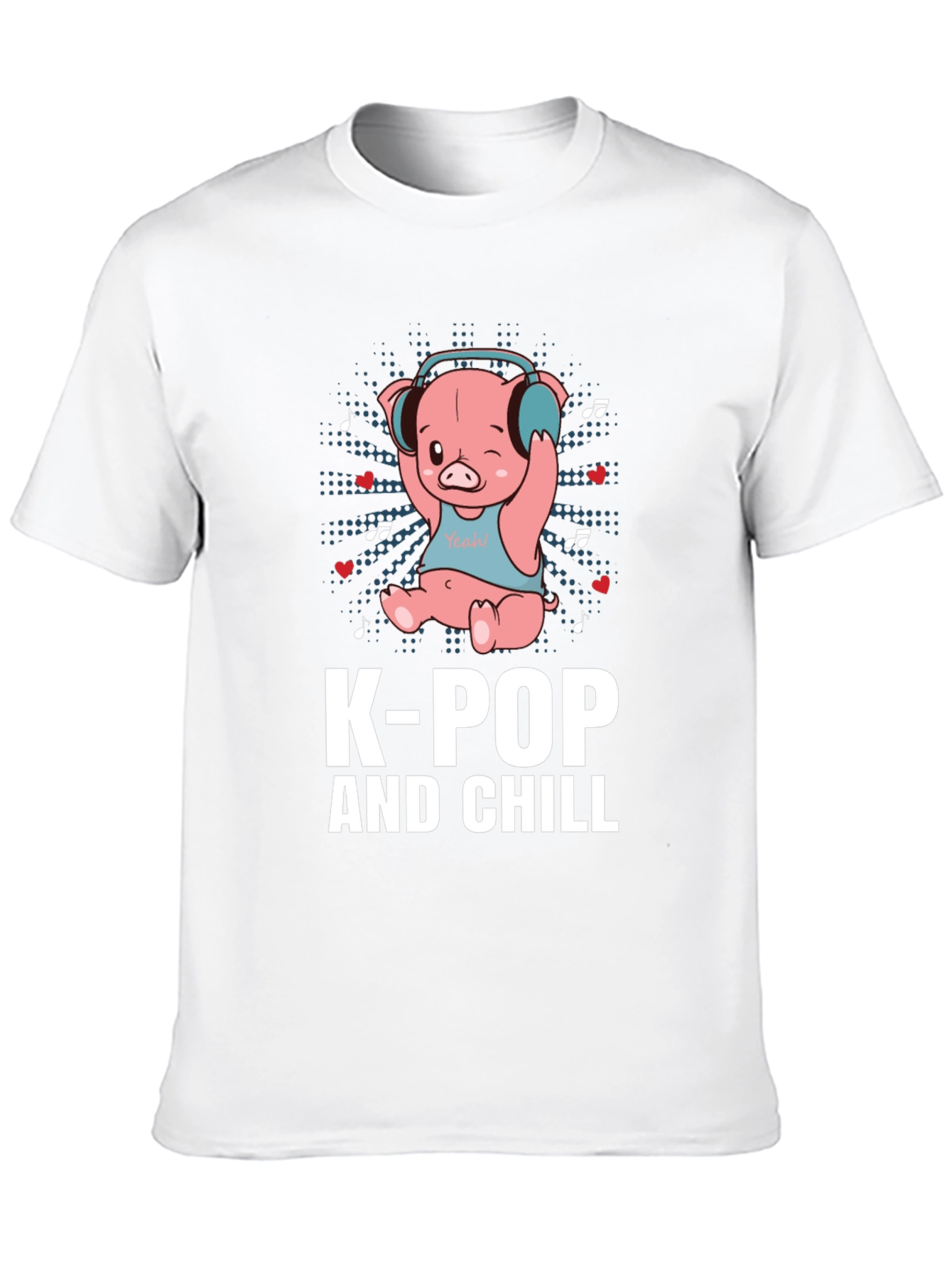 K-Pop and Chill Graphic Tee
