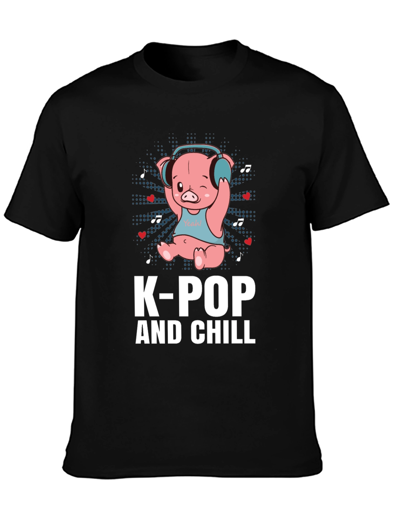 K-Pop and Chill Graphic Tee
