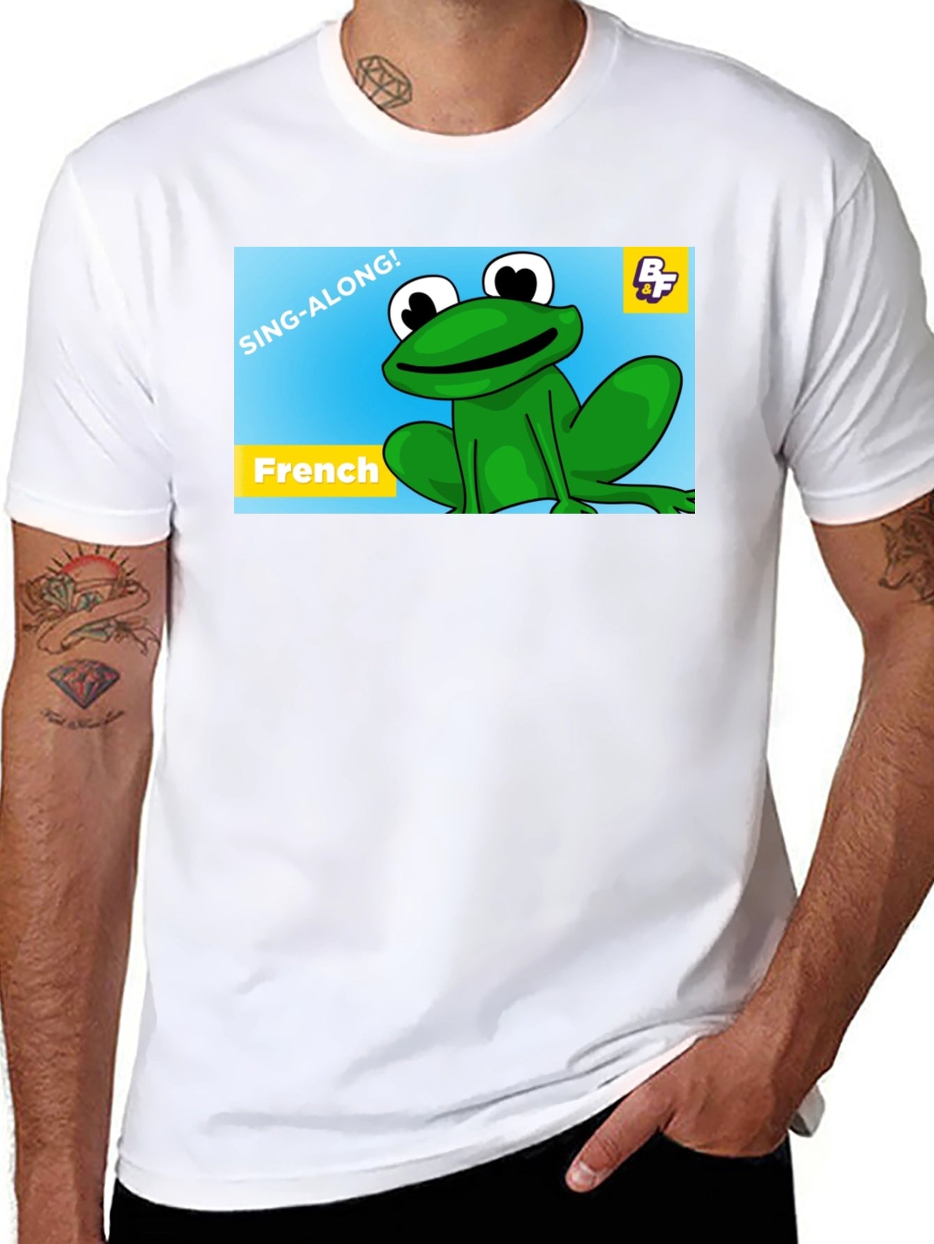 French Frog Sing-Along T-Shirt