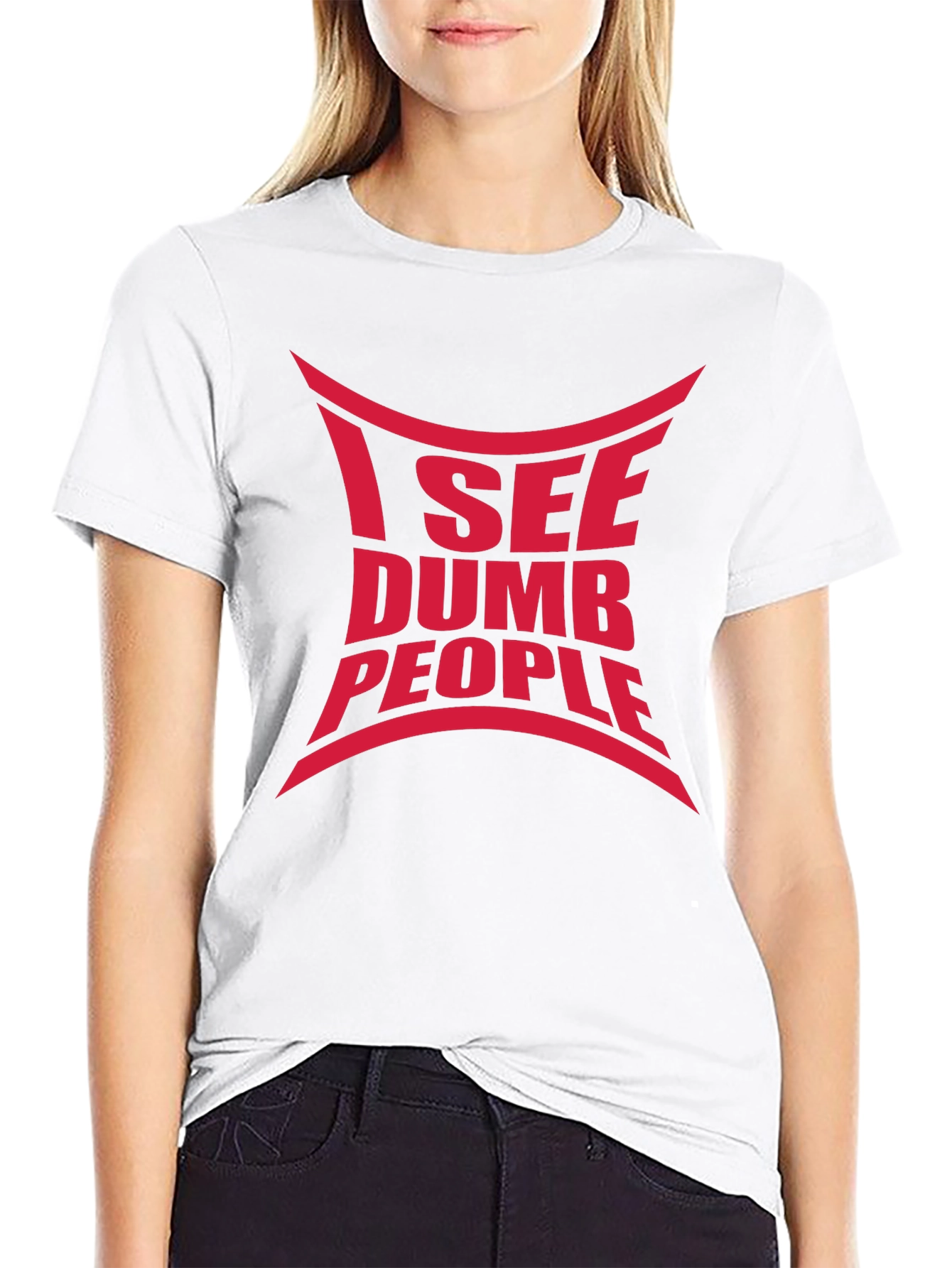 I See Dumb People Graphic Tee