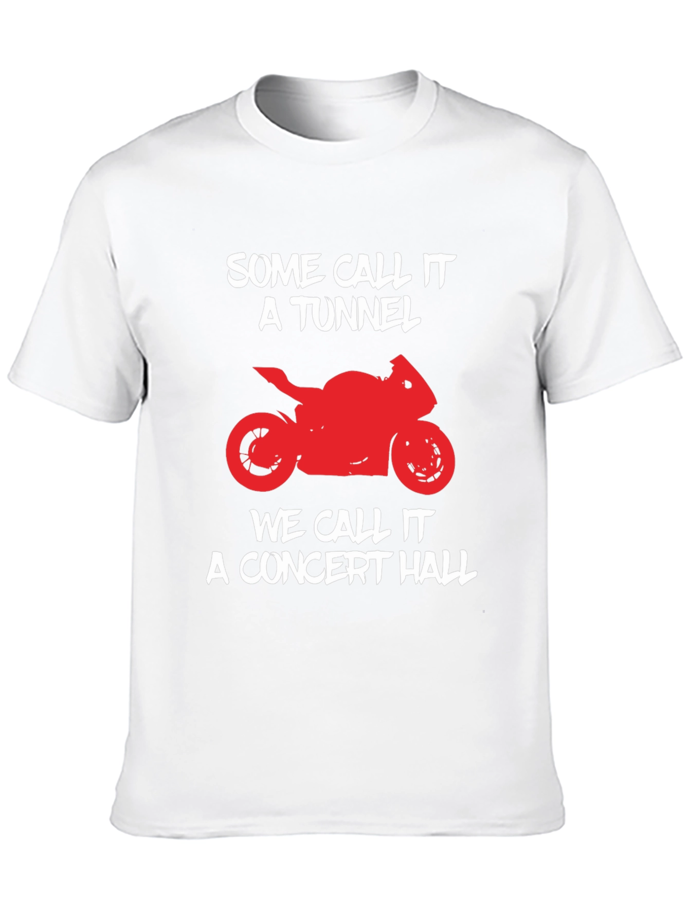 Motorcycle Tunnel Concert Hall Graphic T-Shirt