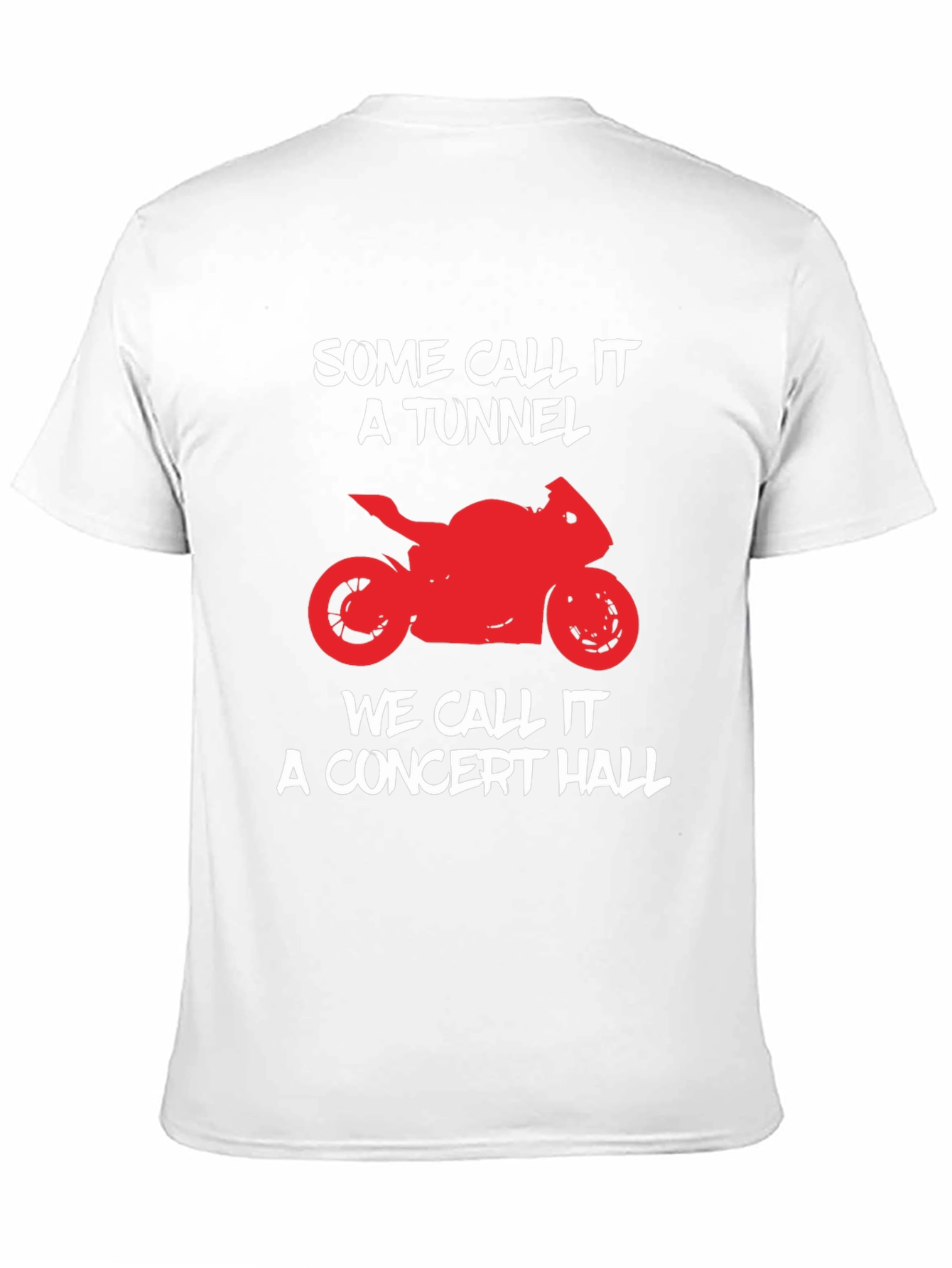 Motorcycle Tunnel Concert Hall Graphic T-Shirt