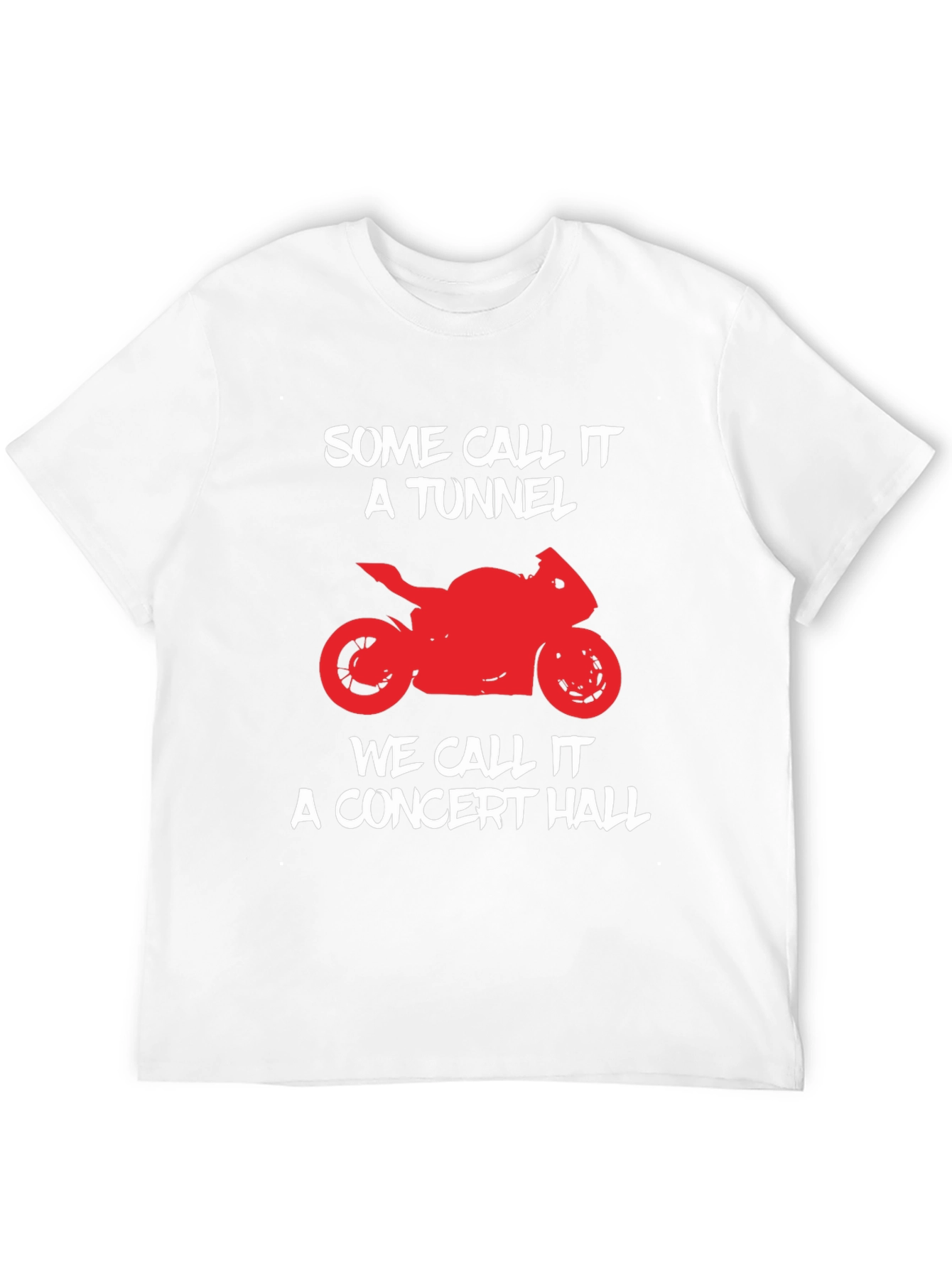 Motorcycle Tunnel Concert Hall Graphic T-Shirt