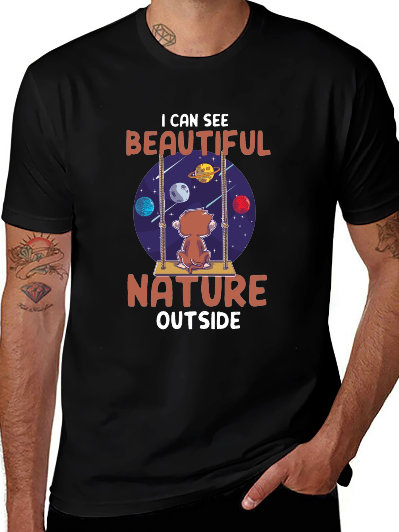 I Can See Beautiful Nature Graphic Tee