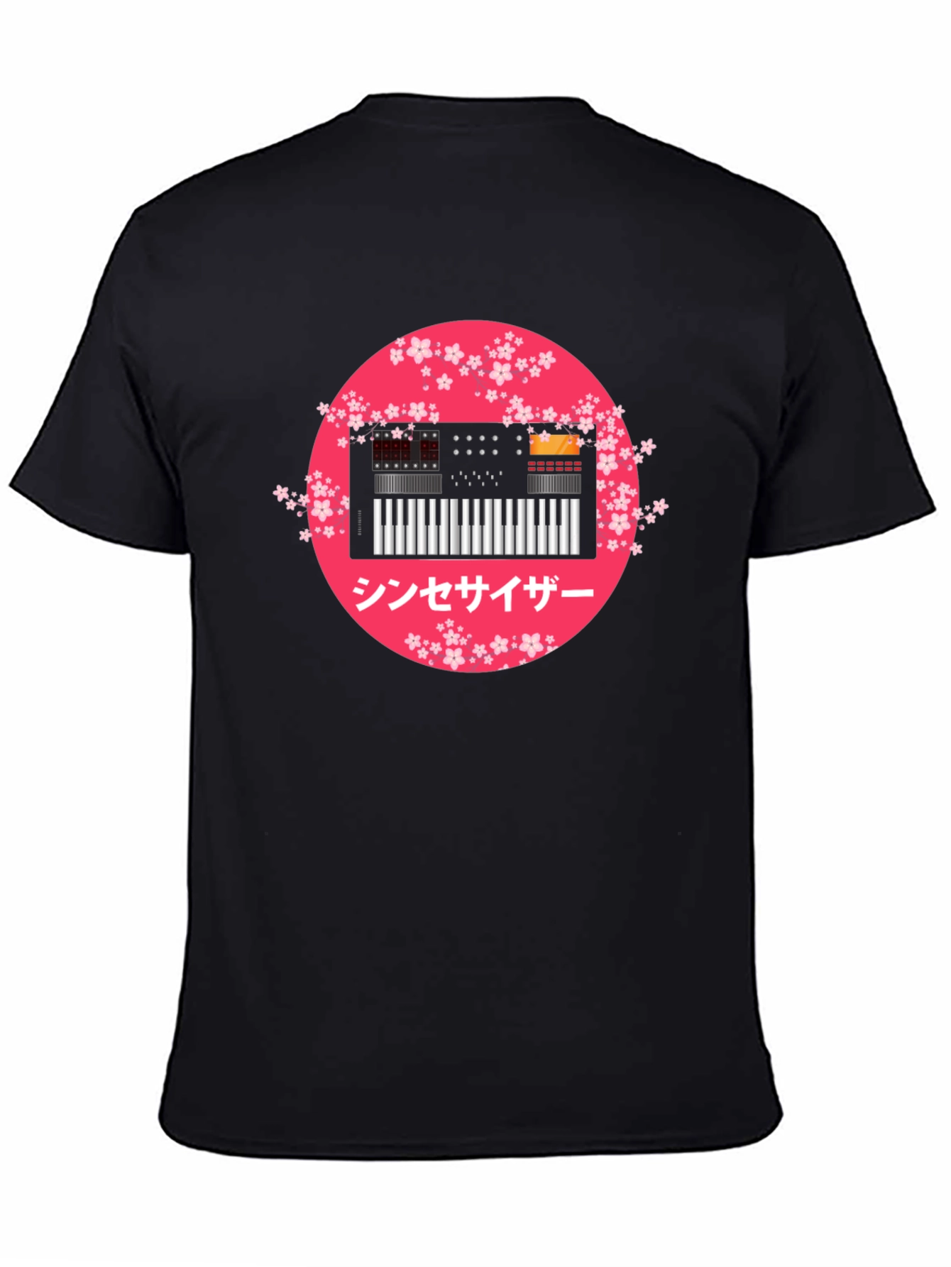 Synthwave Keyboard Sakura T-Shirt