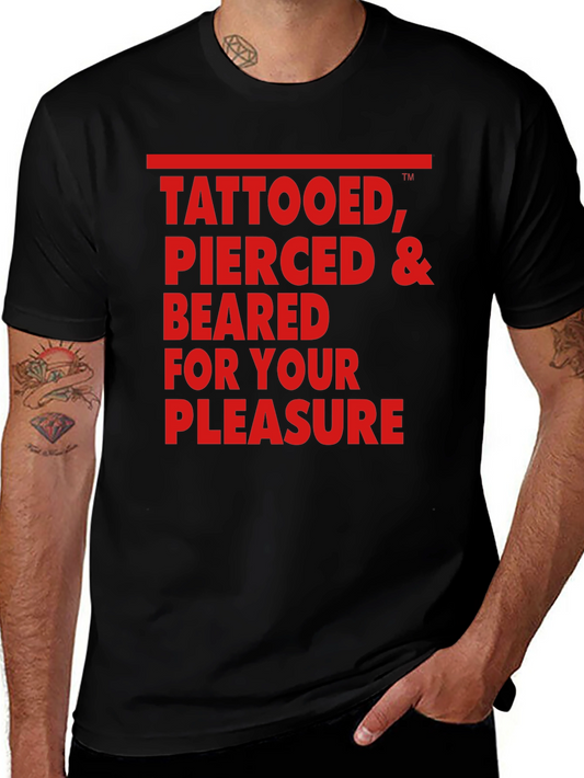 Tattooed Pierced & Bearded T-Shirt
