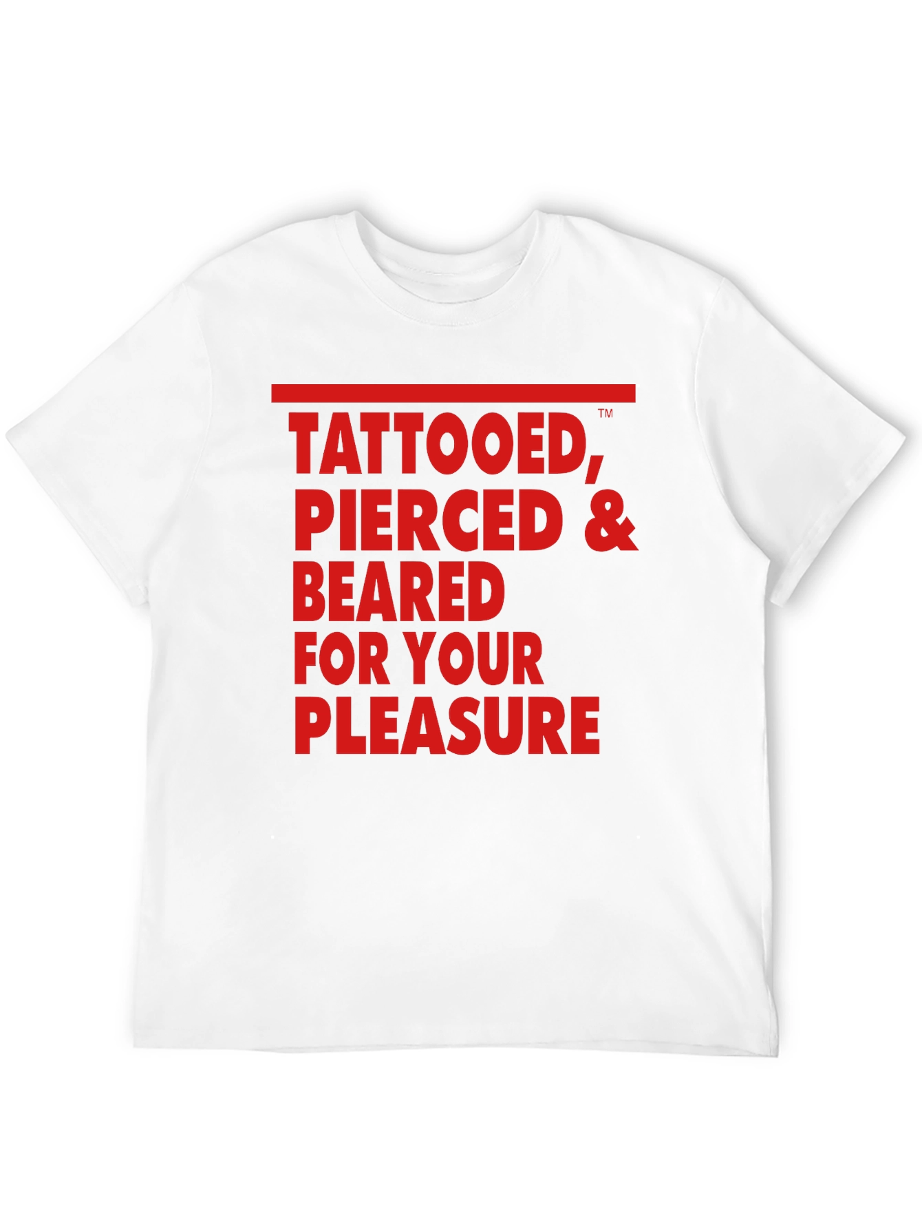 Tattooed Pierced & Bearded T-Shirt