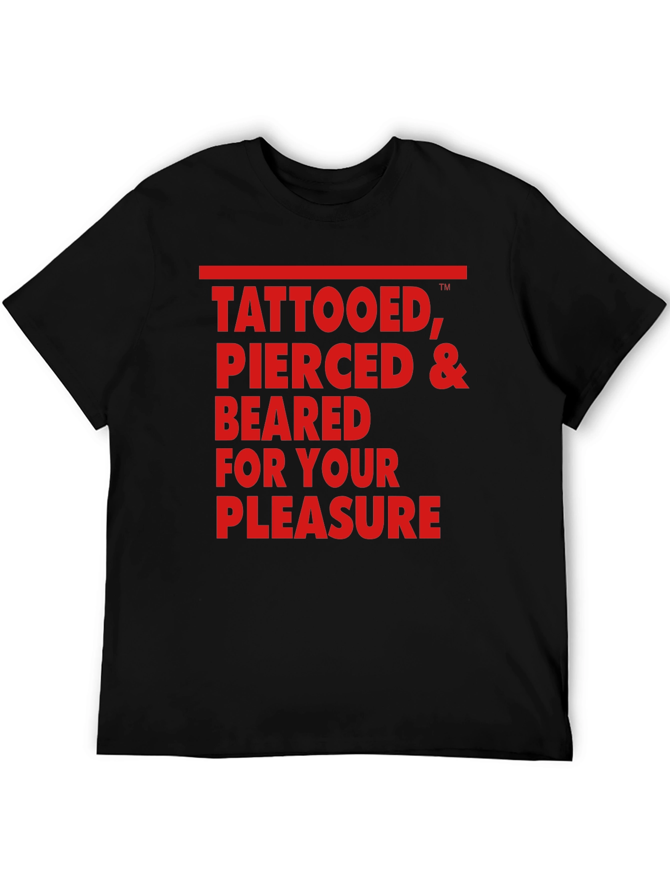 Tattooed Pierced & Bearded T-Shirt