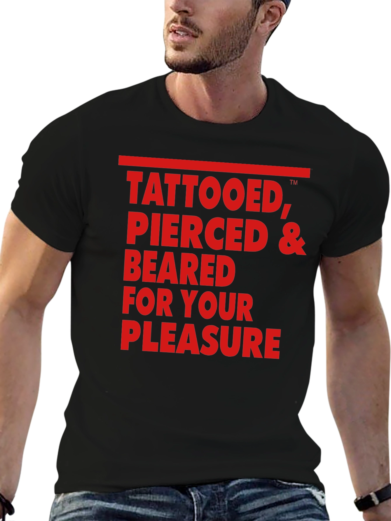Tattooed Pierced & Bearded T-Shirt