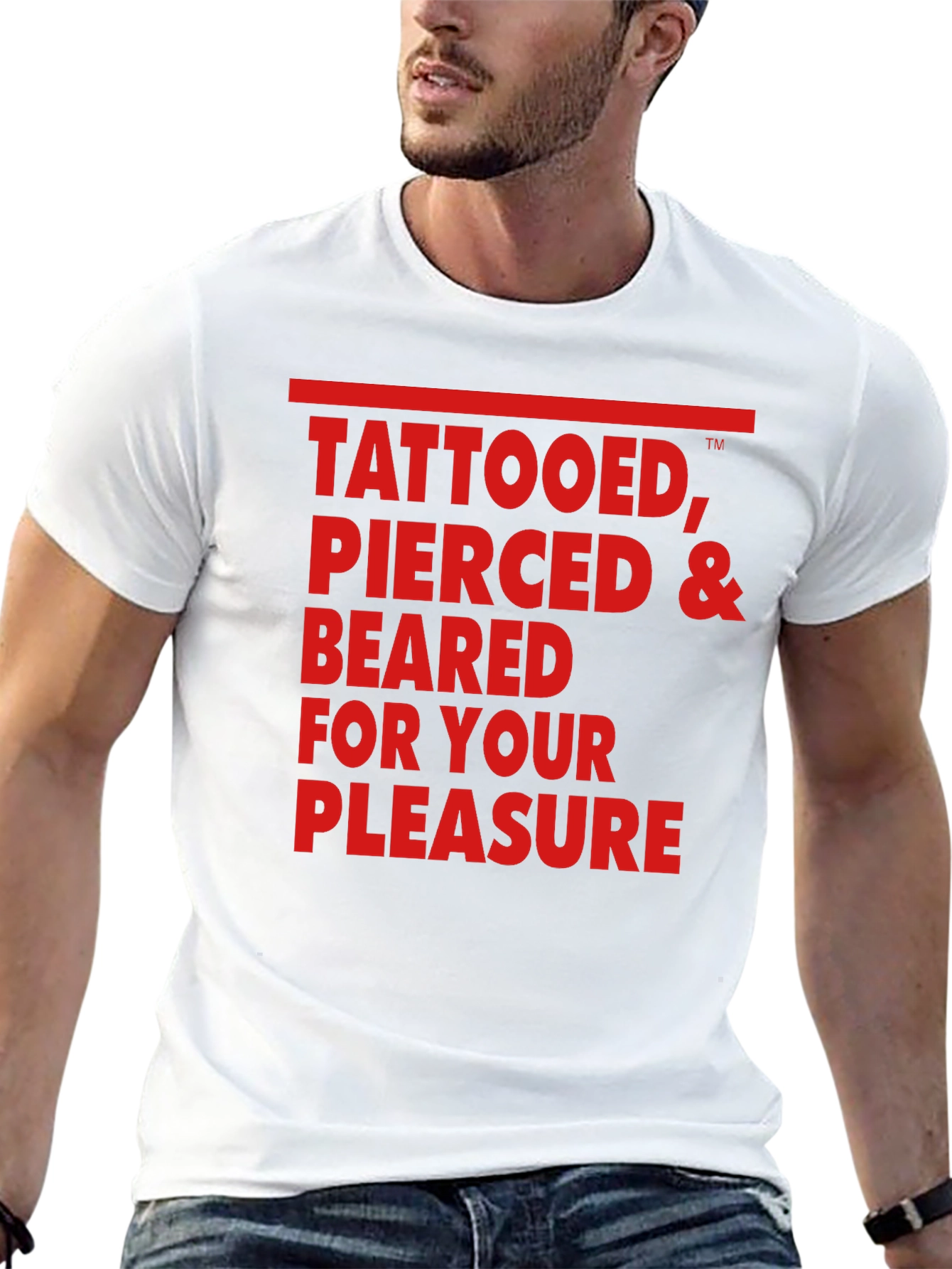 Tattooed Pierced & Bearded T-Shirt