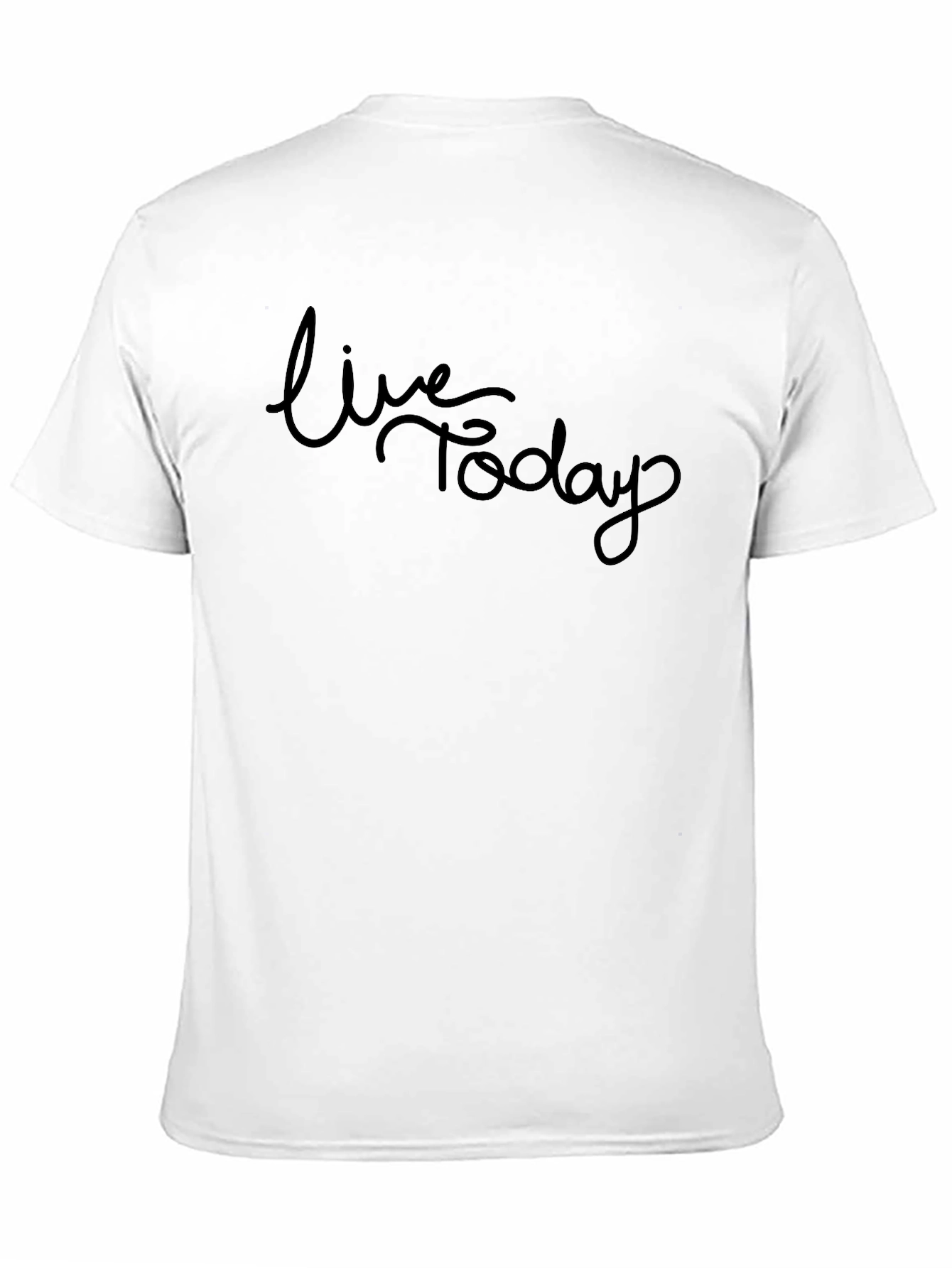 Live Today Black T-Shirt