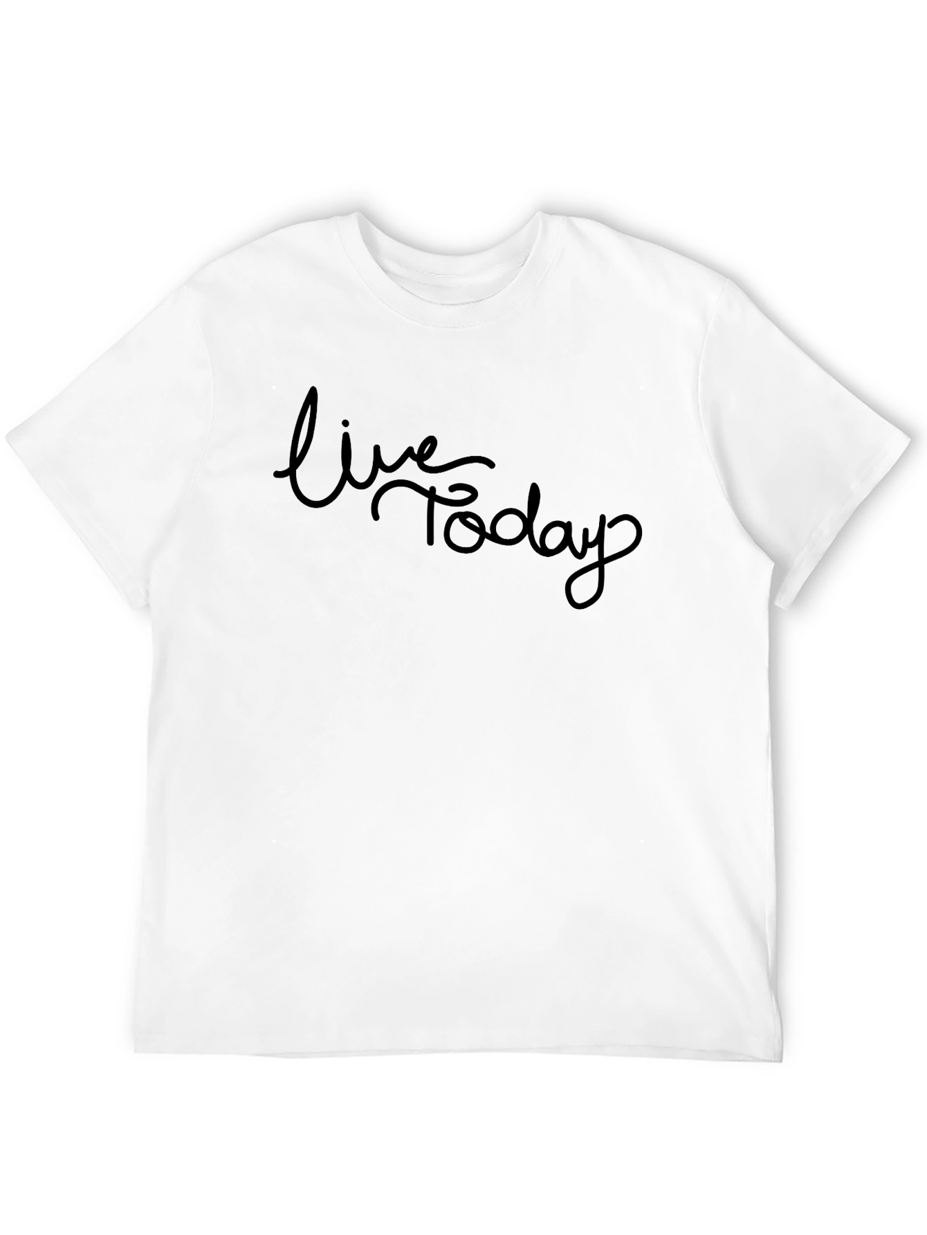 Live Today Black T-Shirt