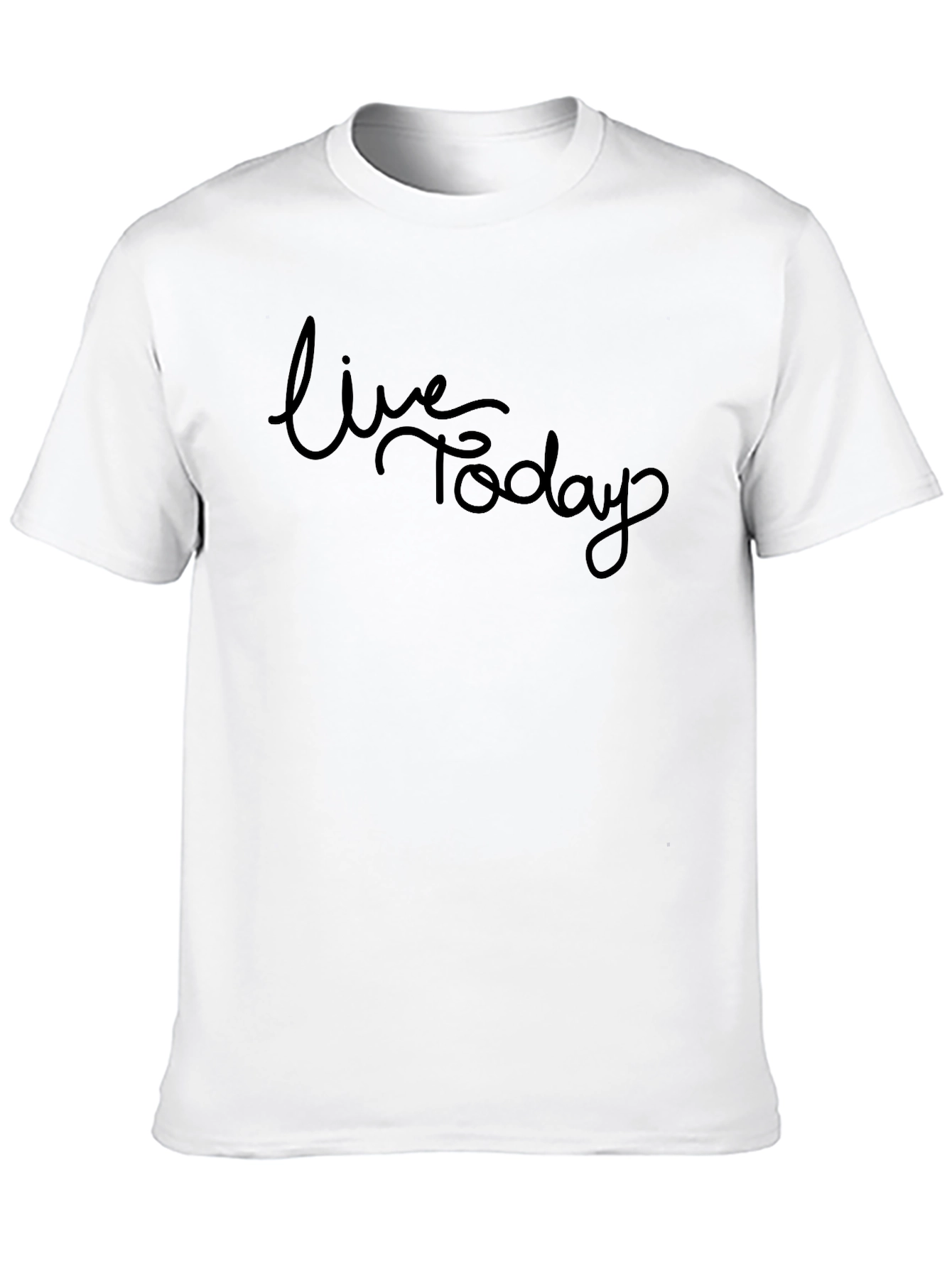 Live Today Black T-Shirt