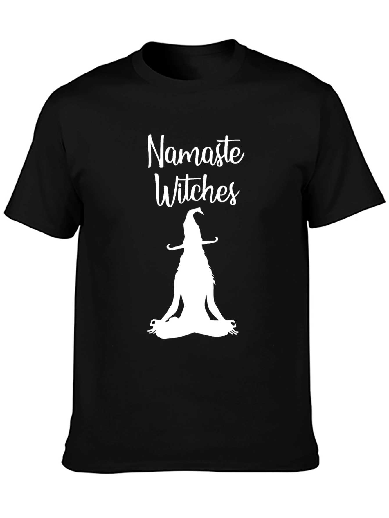 Namaste Witches T-Shirt - Yoga Witch Tee