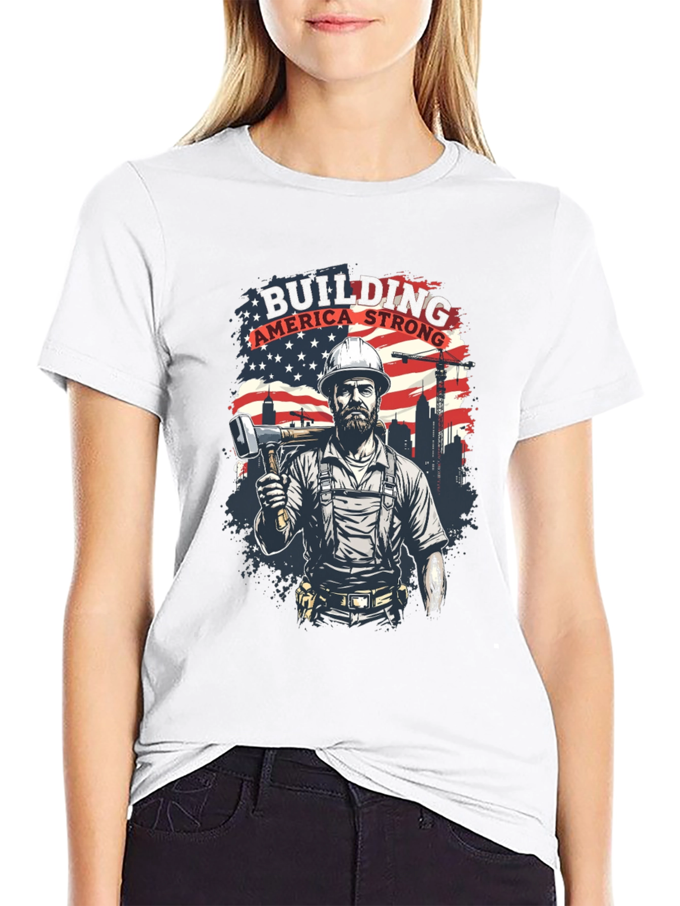 Building America Strong T-Shirt