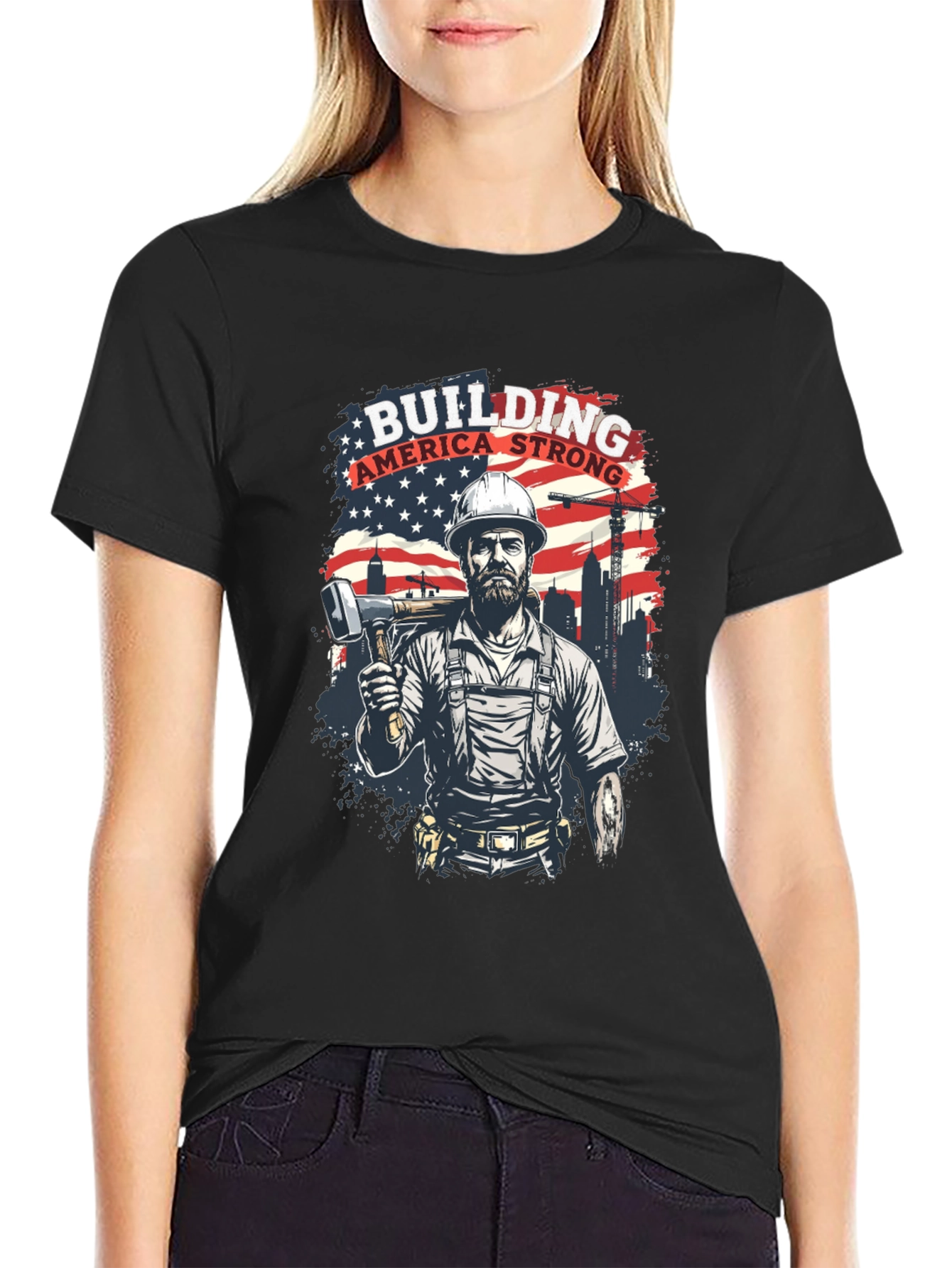 Building America Strong T-Shirt