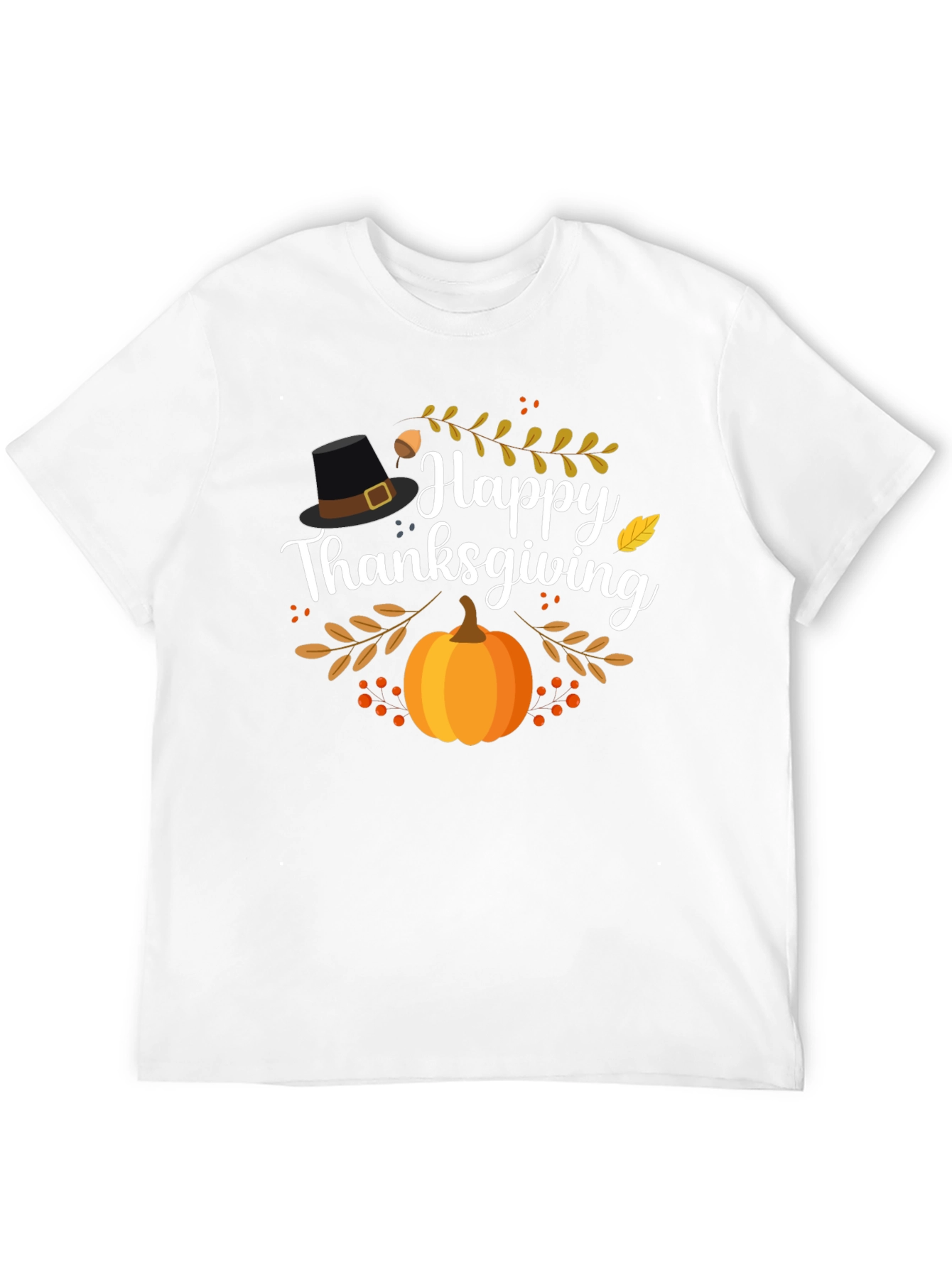 Happy Thanksgiving Graphic T-Shirt