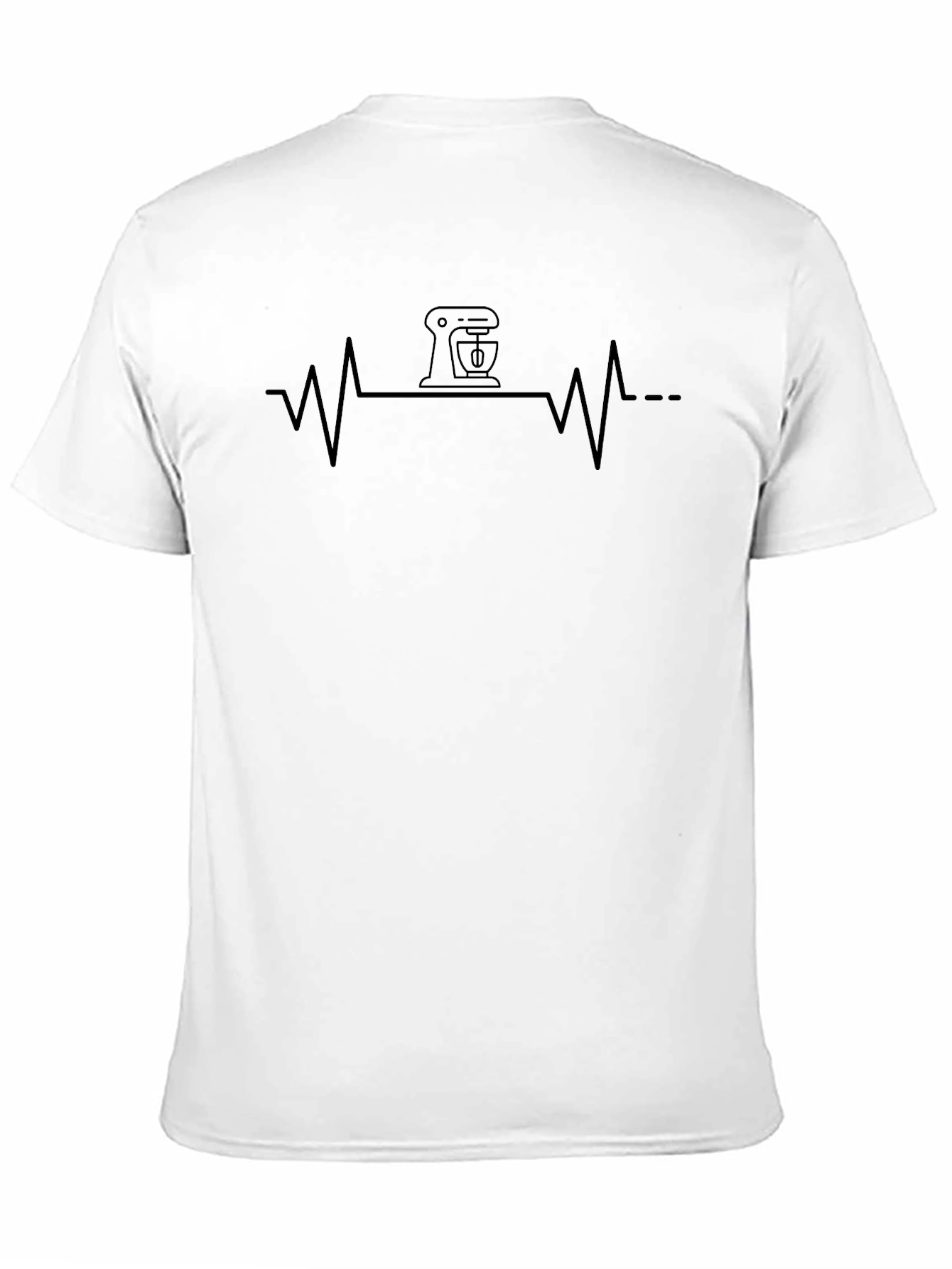 Bakers Heartbeat T-Shirt - Stand Mixer Pulse Tee