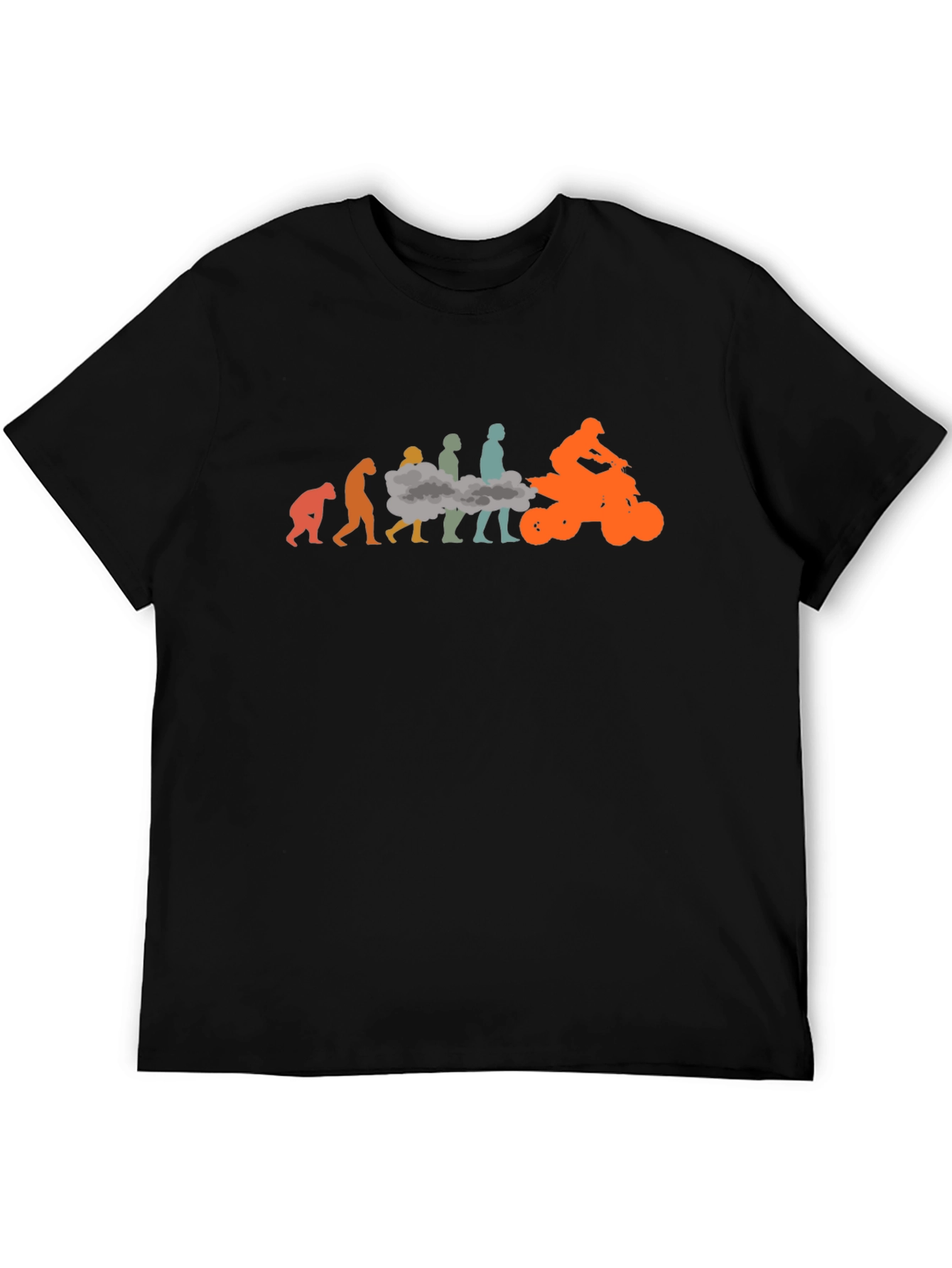 Evolution of ATV Rider T-Shirt