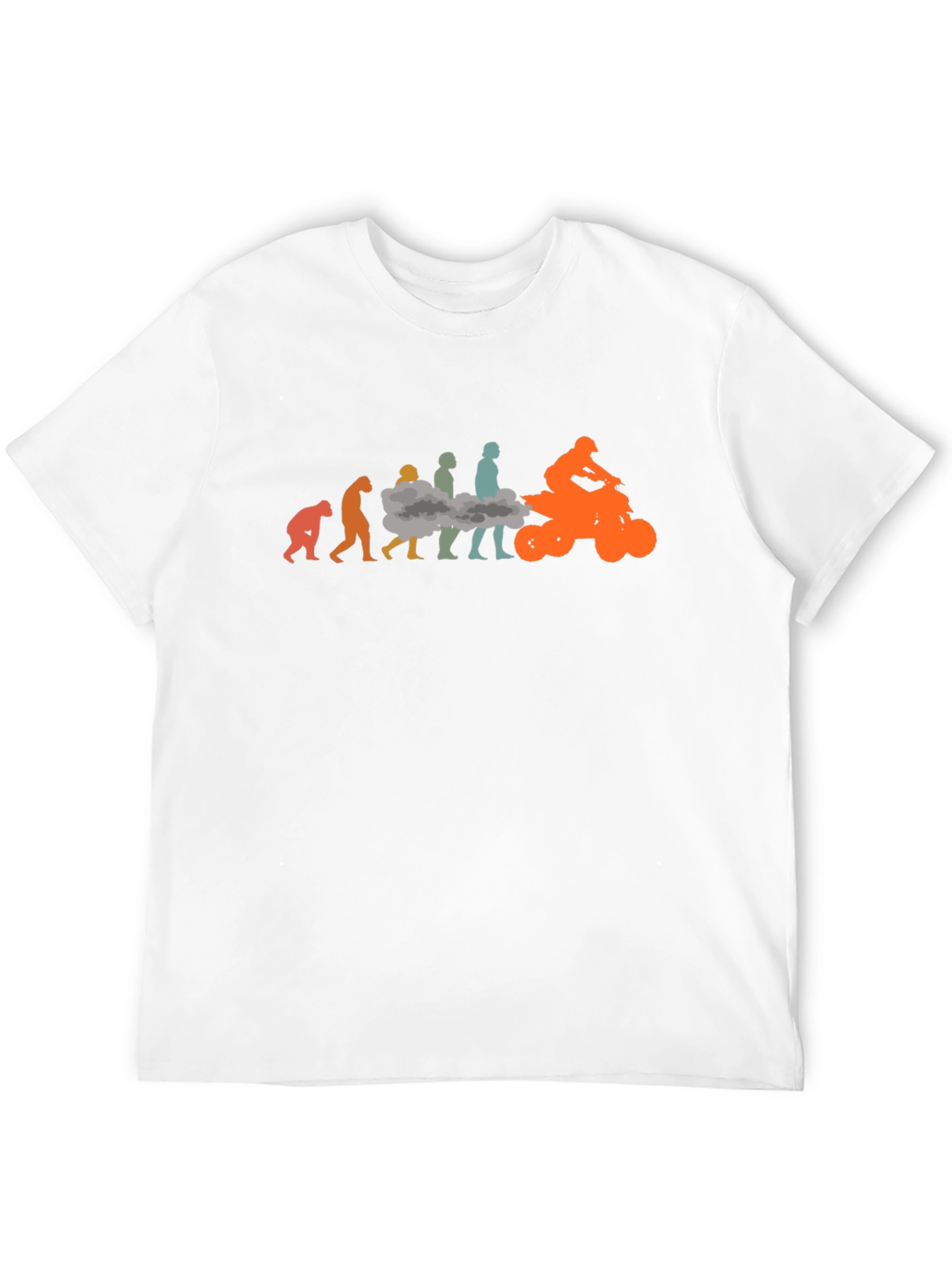Evolution of ATV Rider T-Shirt