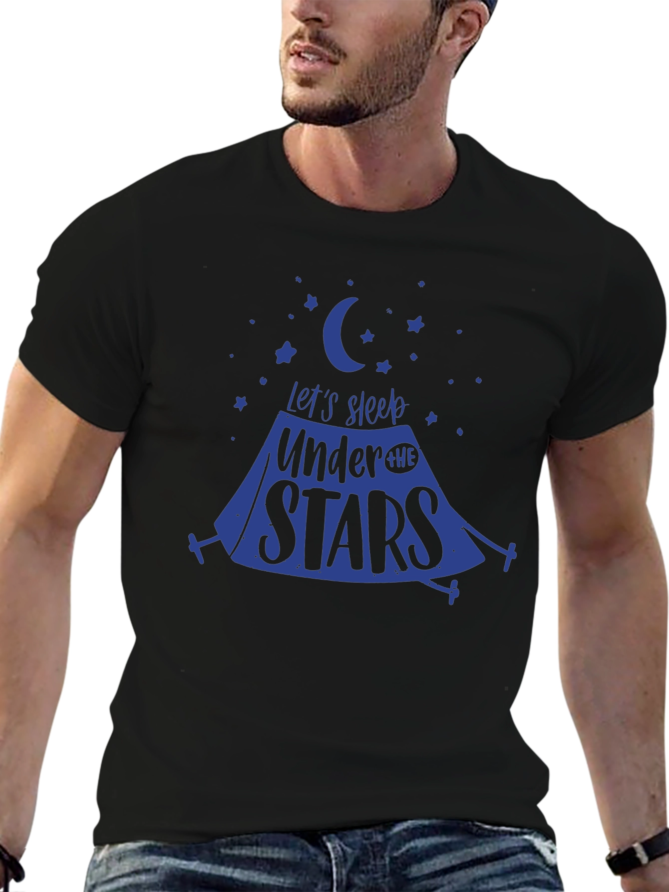 Lets Sleep Under the Stars Graphic Tee