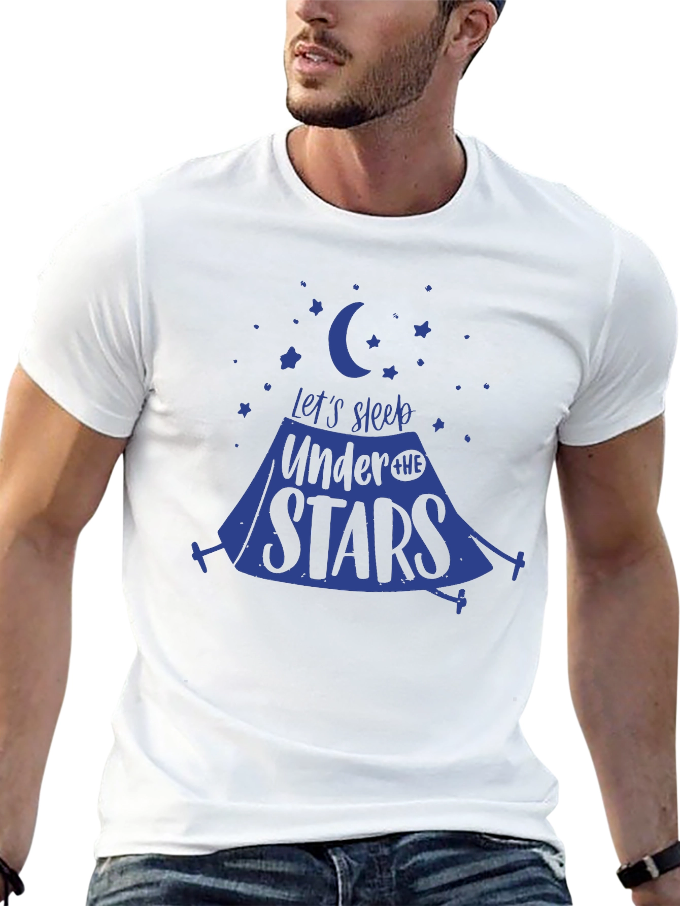 Lets Sleep Under the Stars Graphic Tee